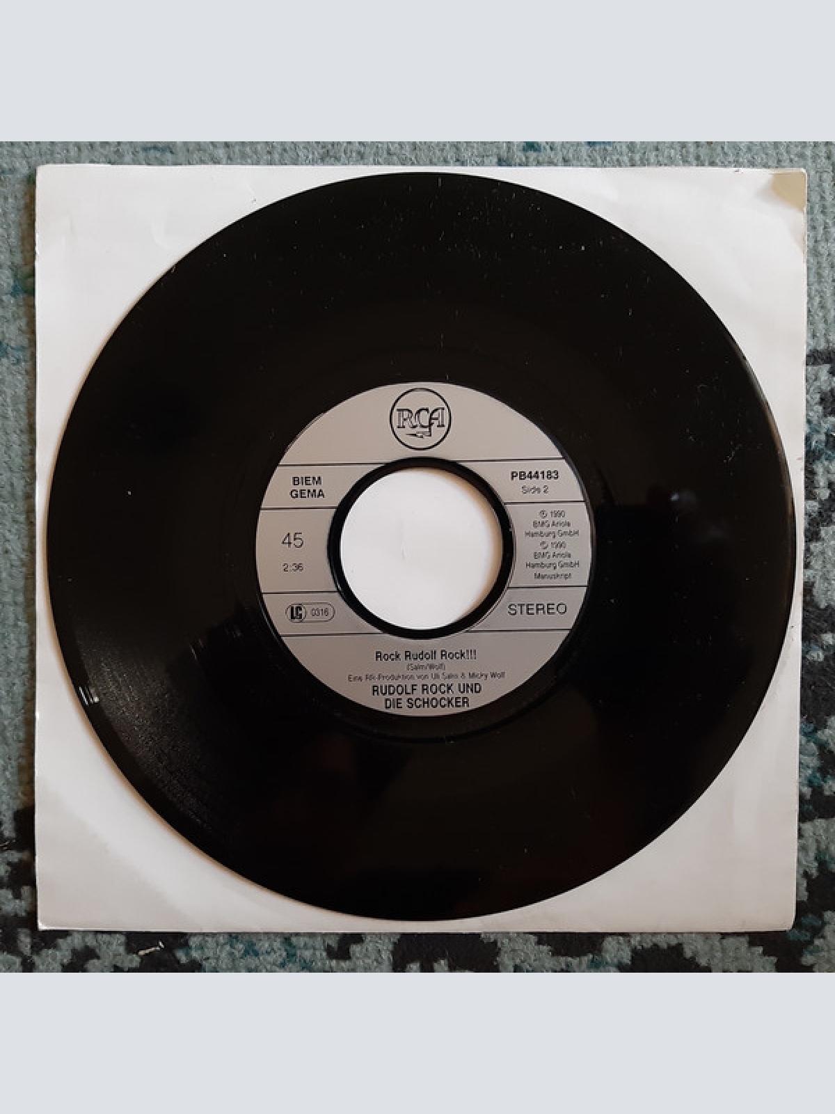 Vinyl / Rudolf Rock & Die Schocker - Herzilein (Der Schocker-Mix)