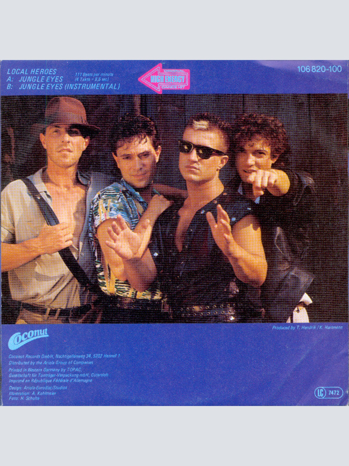 Vinyl / Local Heroes - Jungle Eyes
