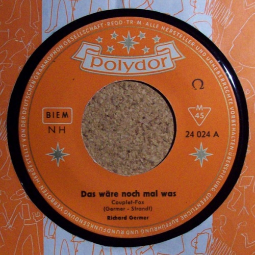 Vinyl / Richard Germer - Das Wäre Noch Mal Was