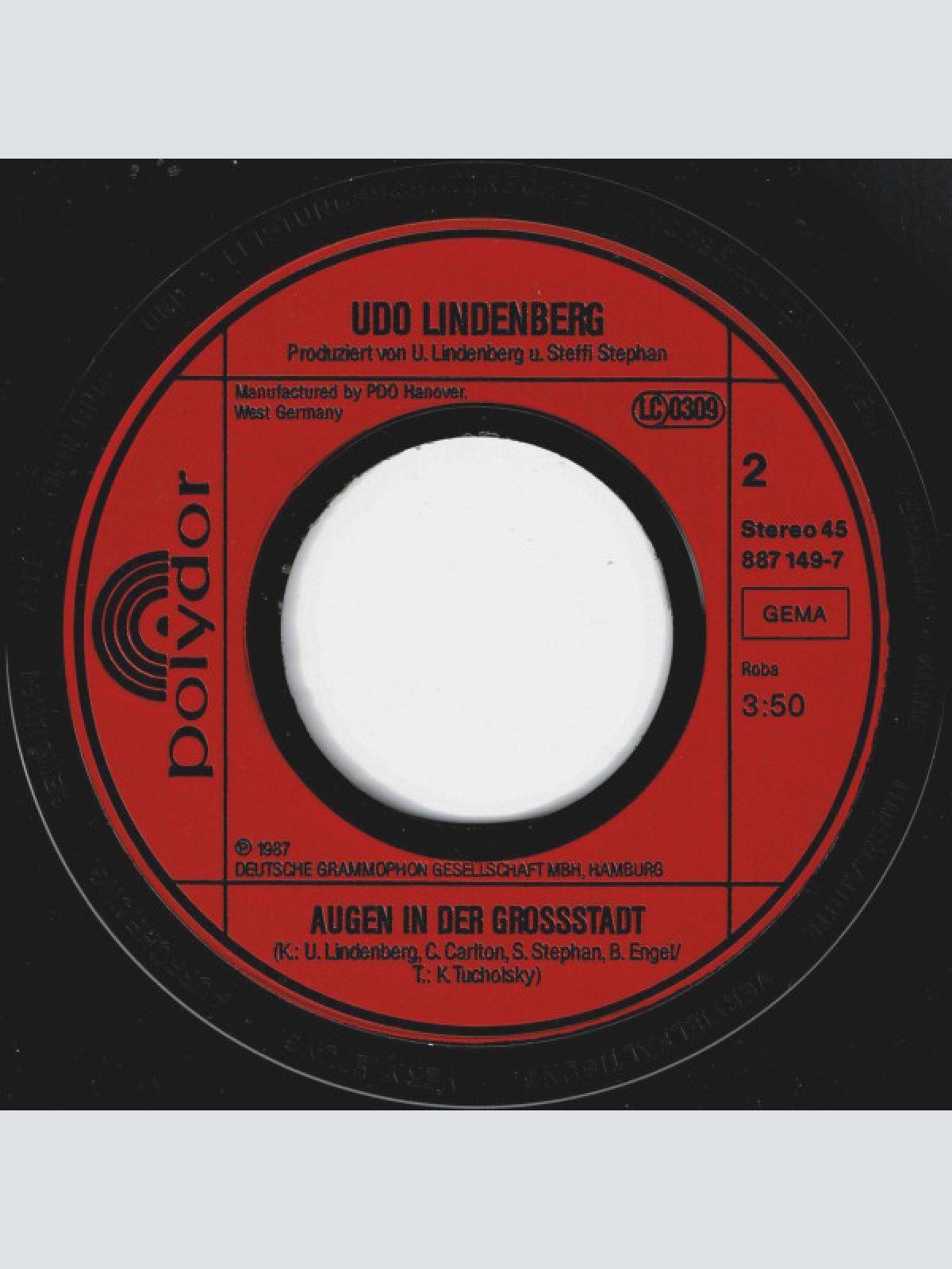 Vinyl / Udo Lindenberg - Ich Lieb' Dich Überhaupt Nicht Mehr