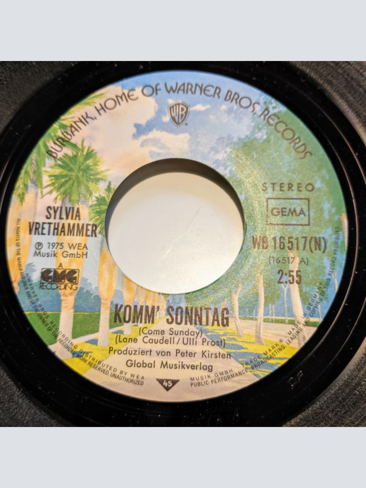 Vinyl / Sylvia Vrethammer* - Komm' Sonntag