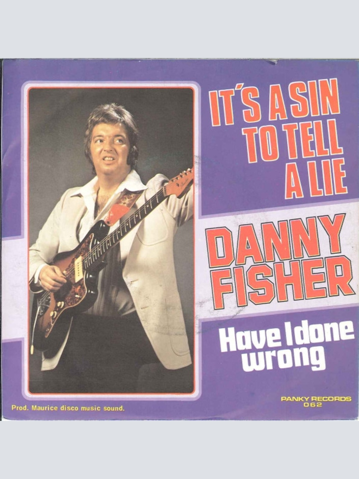 Vinyl / Danny Fisher (2) - It's A Sin To Tell A Lie