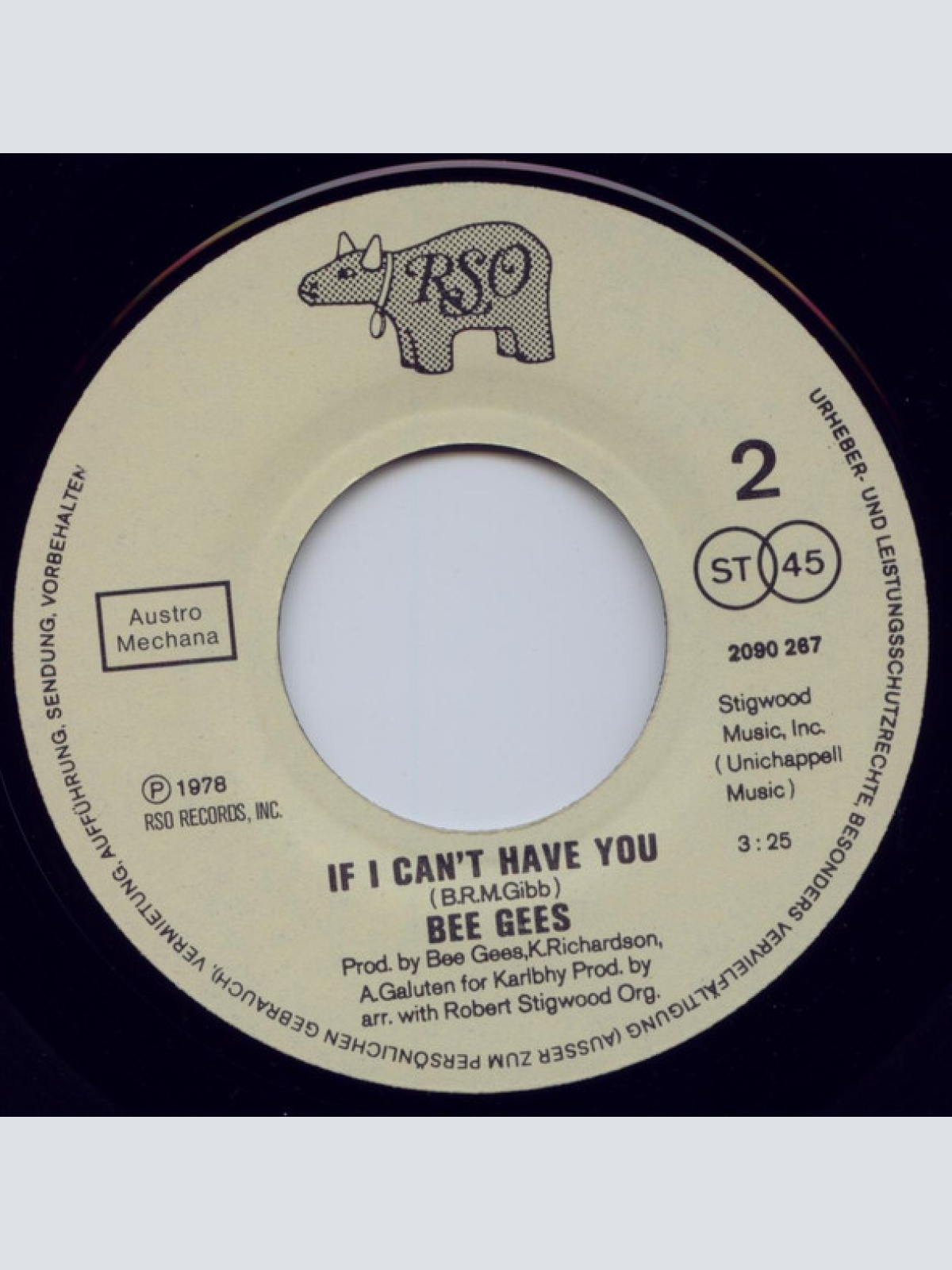 Vinyl / Bee Gees - Stayin' Alive