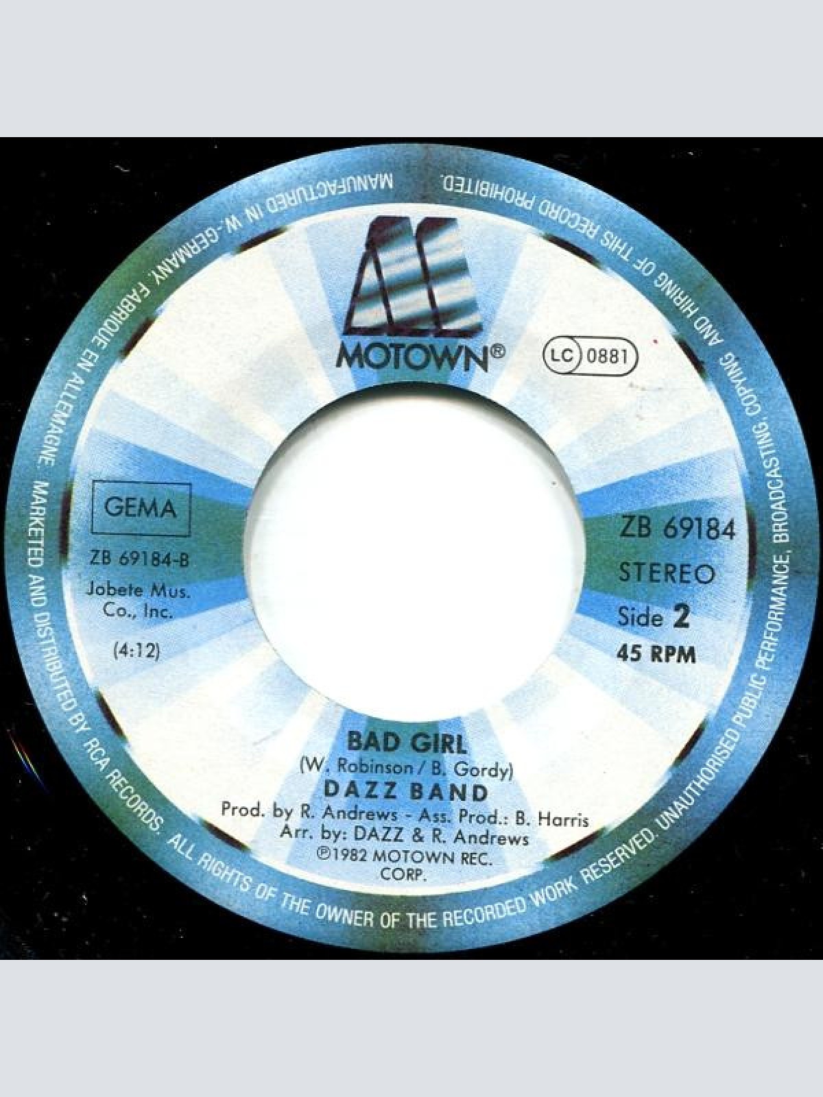 Vinyl / Dazz Band - Swoop (I'm Yours)