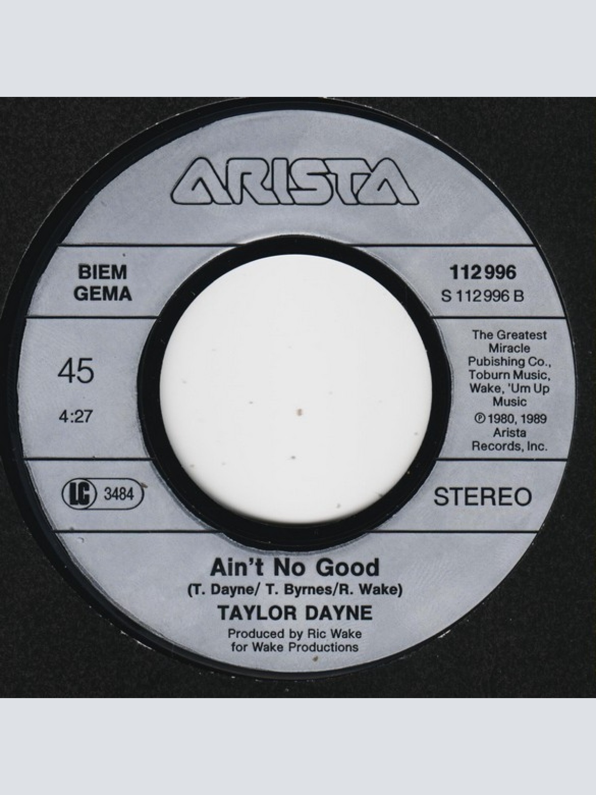 Vinyl / Taylor Dayne - I'll Be Your Shelter