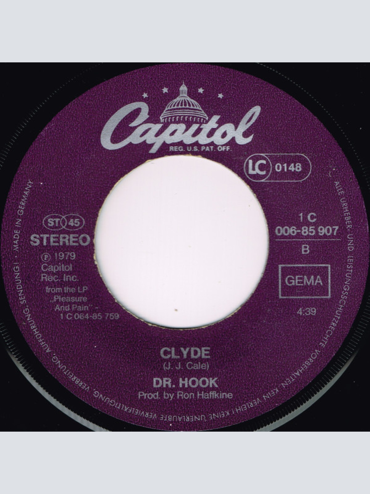 Vinyl / Dr. Hook - When You're In Love With A Beautiful Woman