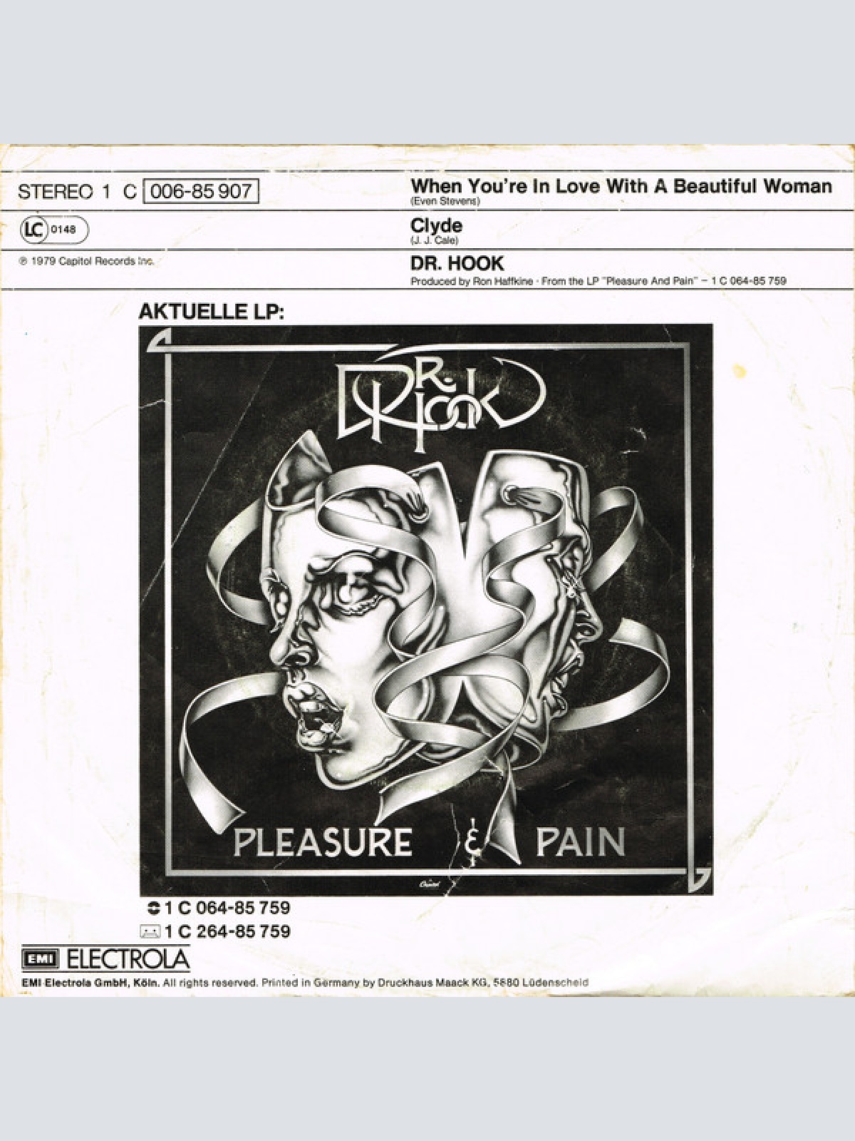 Vinyl / Dr. Hook - When You're In Love With A Beautiful Woman