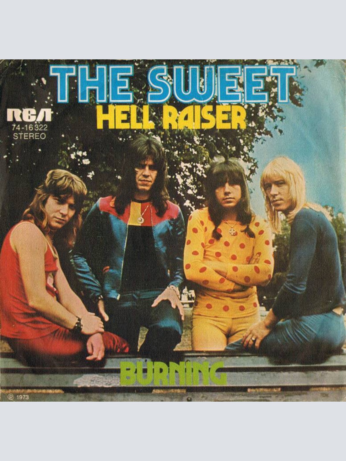 Vinyl / The Sweet - Hell Raiser / Burning