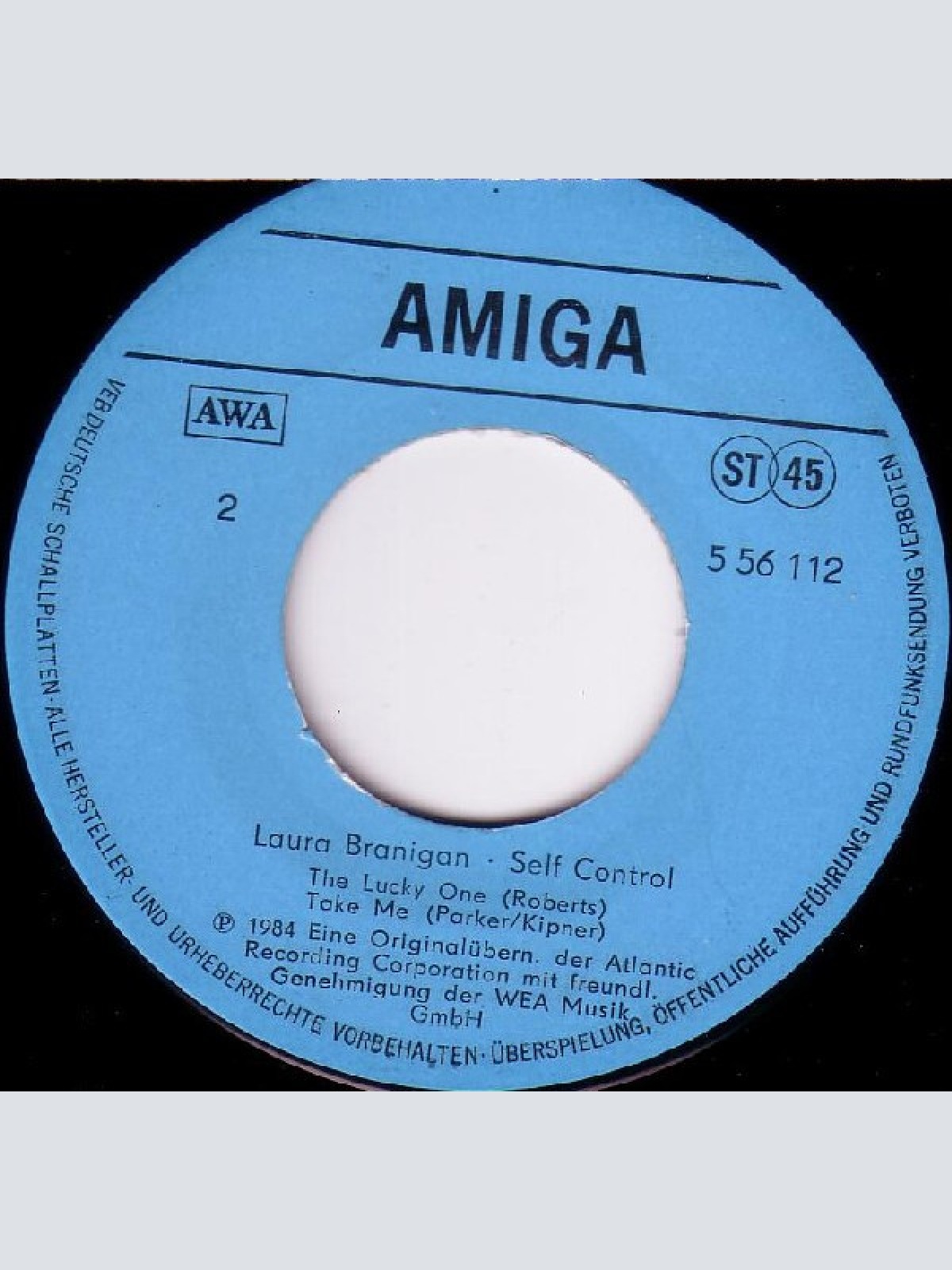 Vinyl / Laura Branigan - Self Control