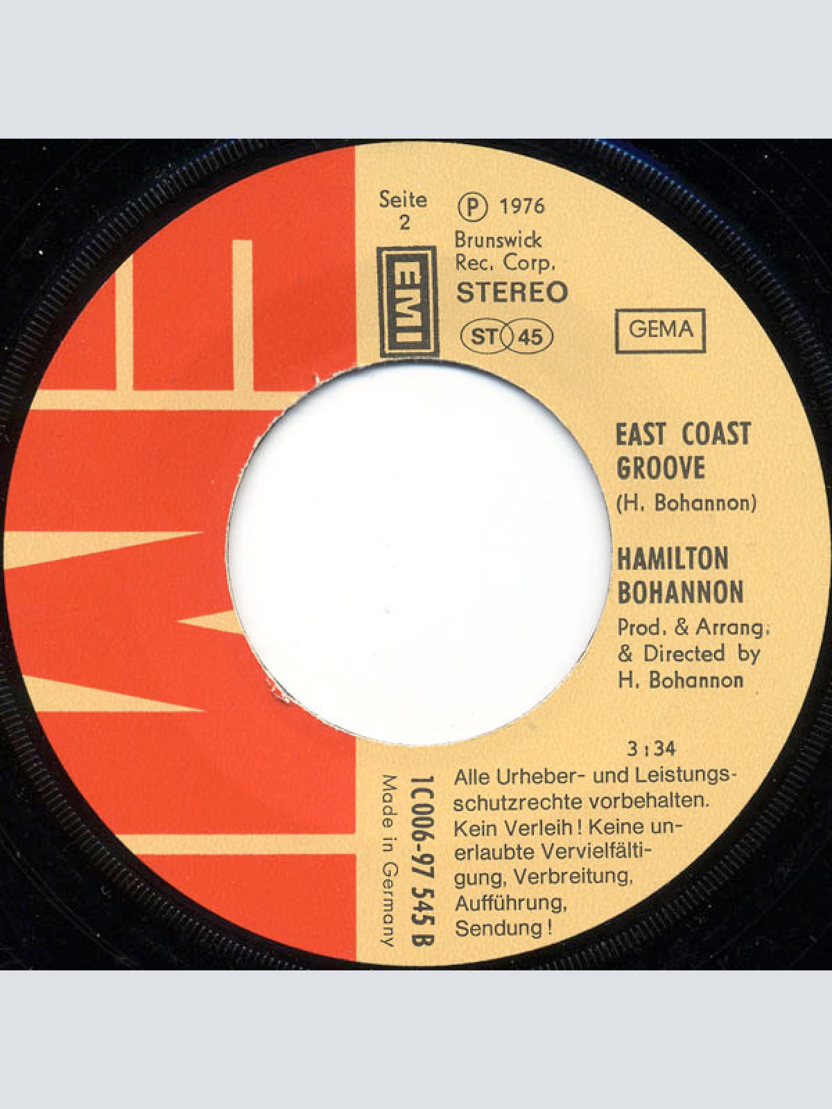 Vinyl / Hamilton Bohannon - Bohannon's Beat