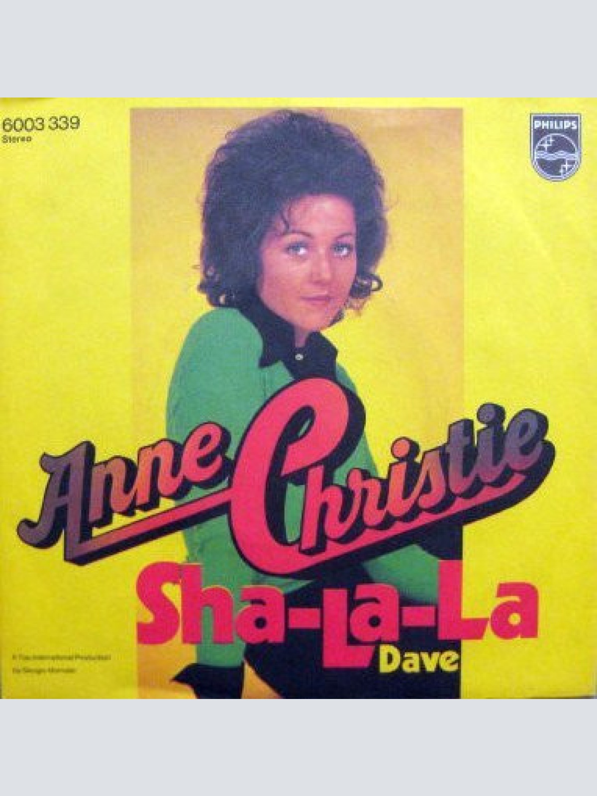 Vinyl / Anne-Christie - Sha-La-La
