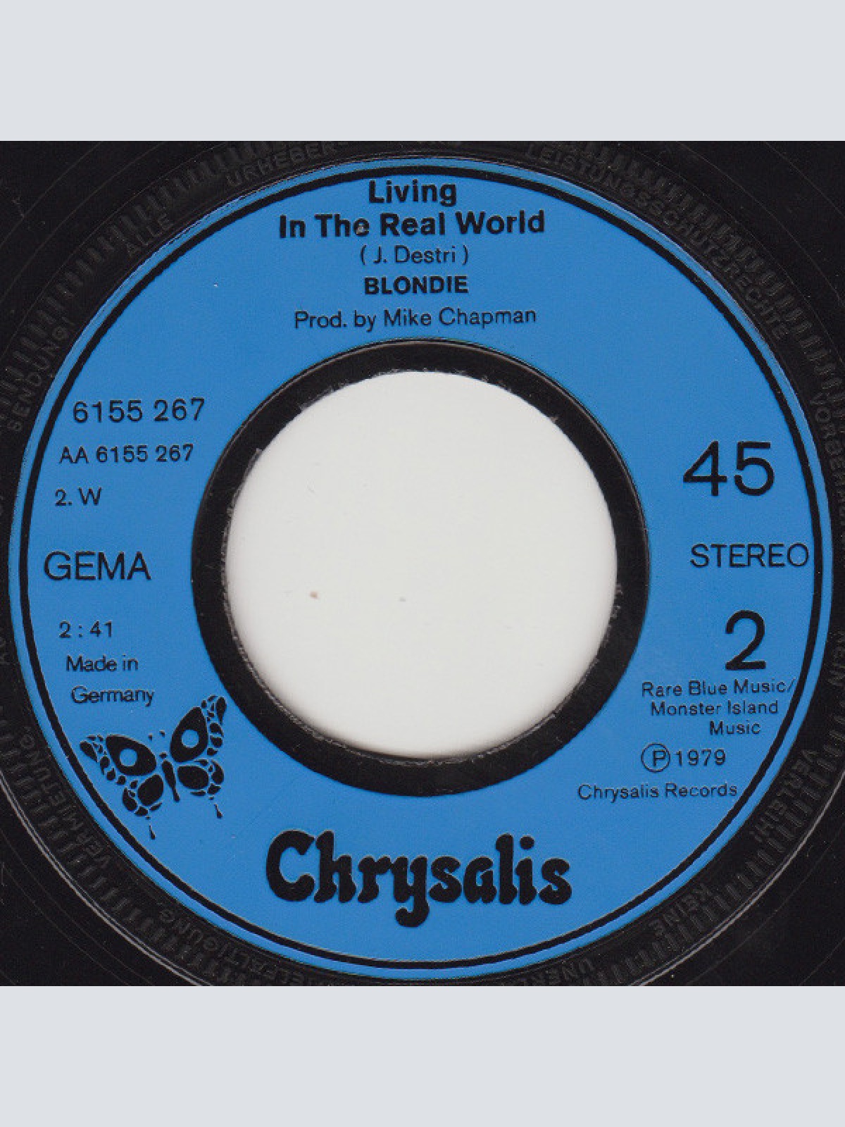 Vinyl / Blondie - Union City Blue