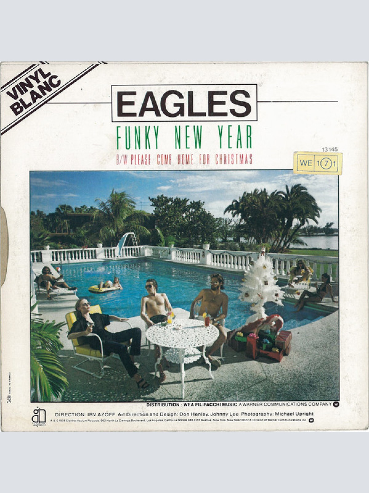 Vinyl / Eagles - Please Come Home For Christmas b/w Funky New Year