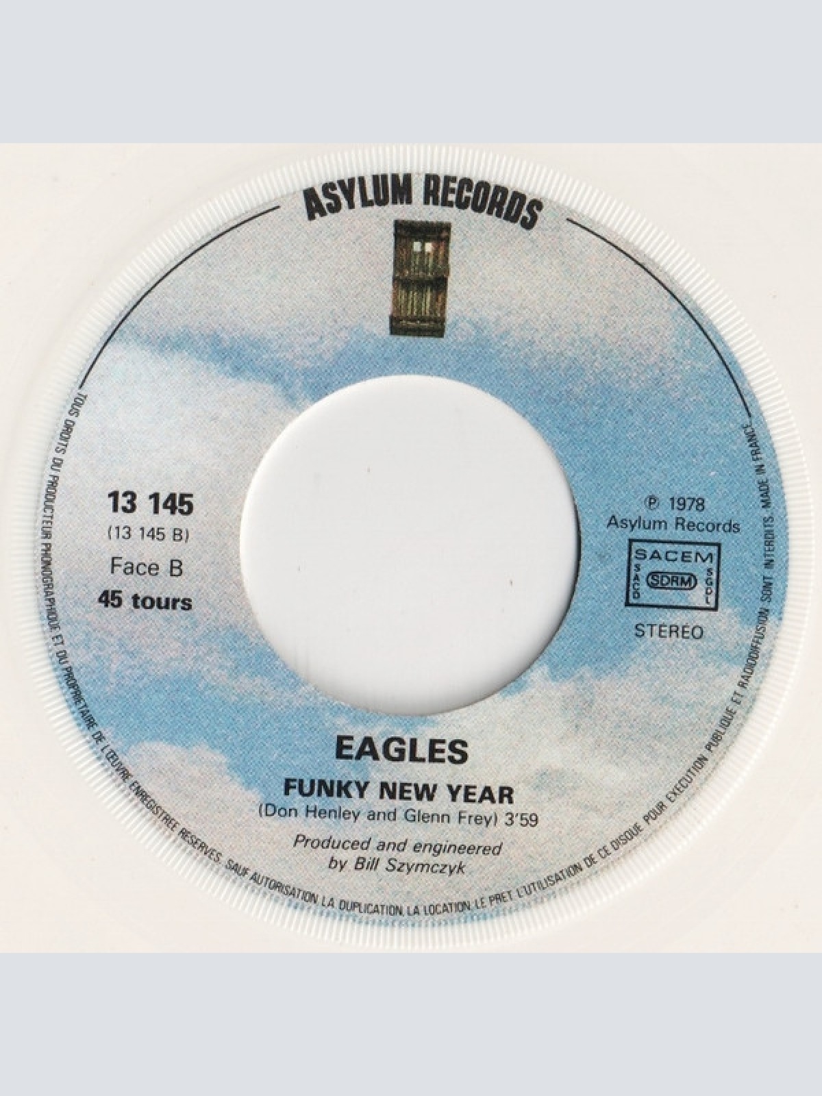 Vinyl / Eagles - Please Come Home For Christmas b/w Funky New Year