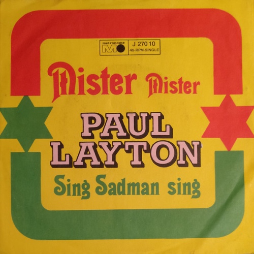 Vinyl / Paul Layton - Mister, Mister / Sing, Sadman, Sing