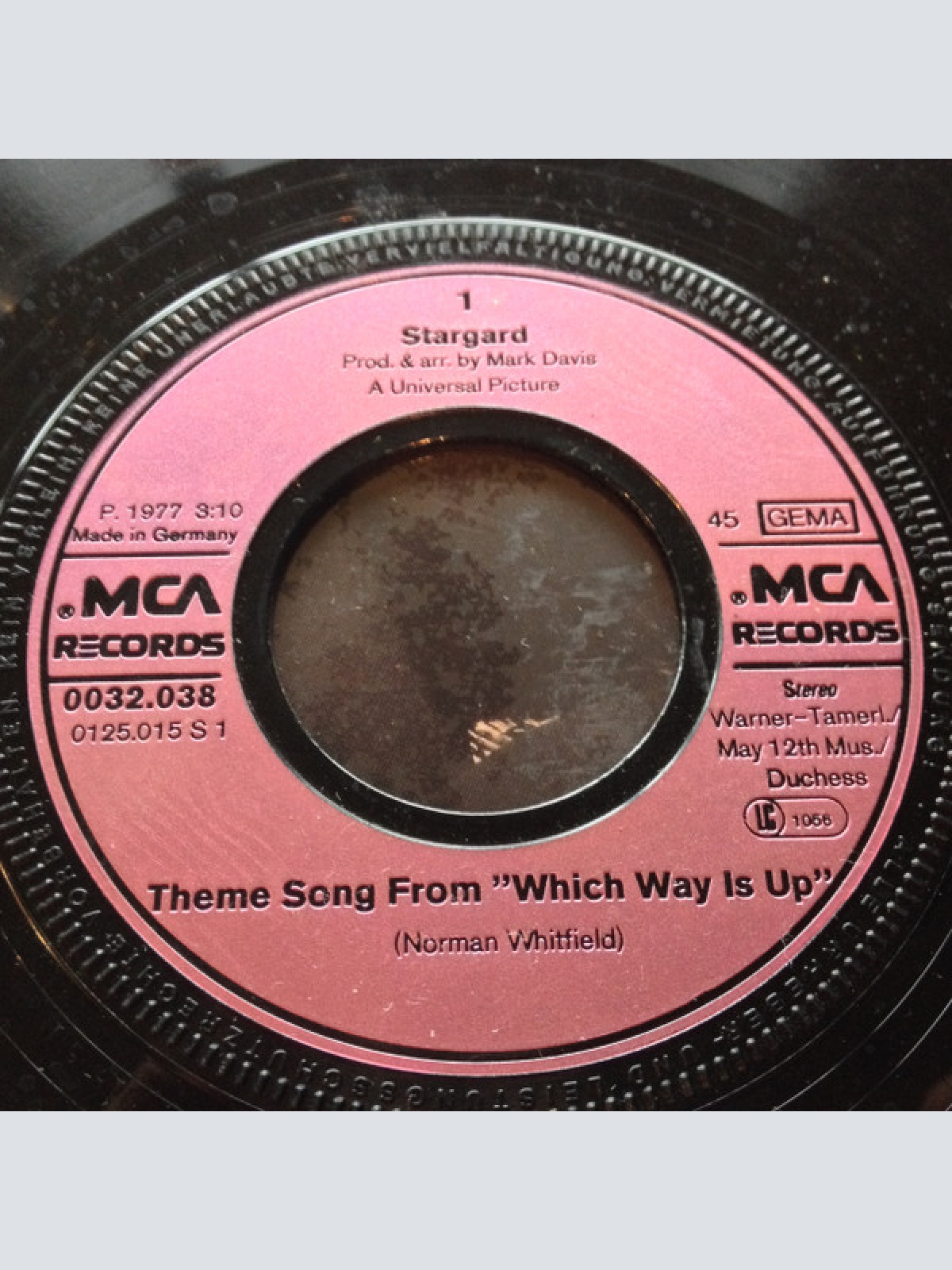 Vinyl / Stargard - Theme Song From "Which Way Is Up"