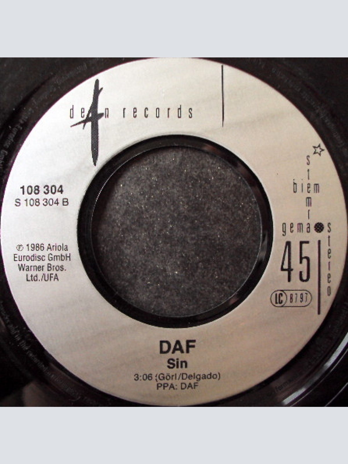 Vinyl / DAF* - Voulez Vous Coucher Avec Moi Ce Soir