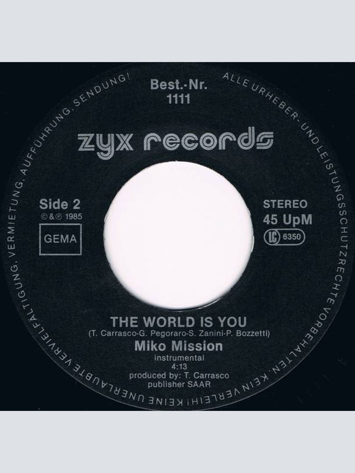 Vinyl / Miko Mission - The World Is You