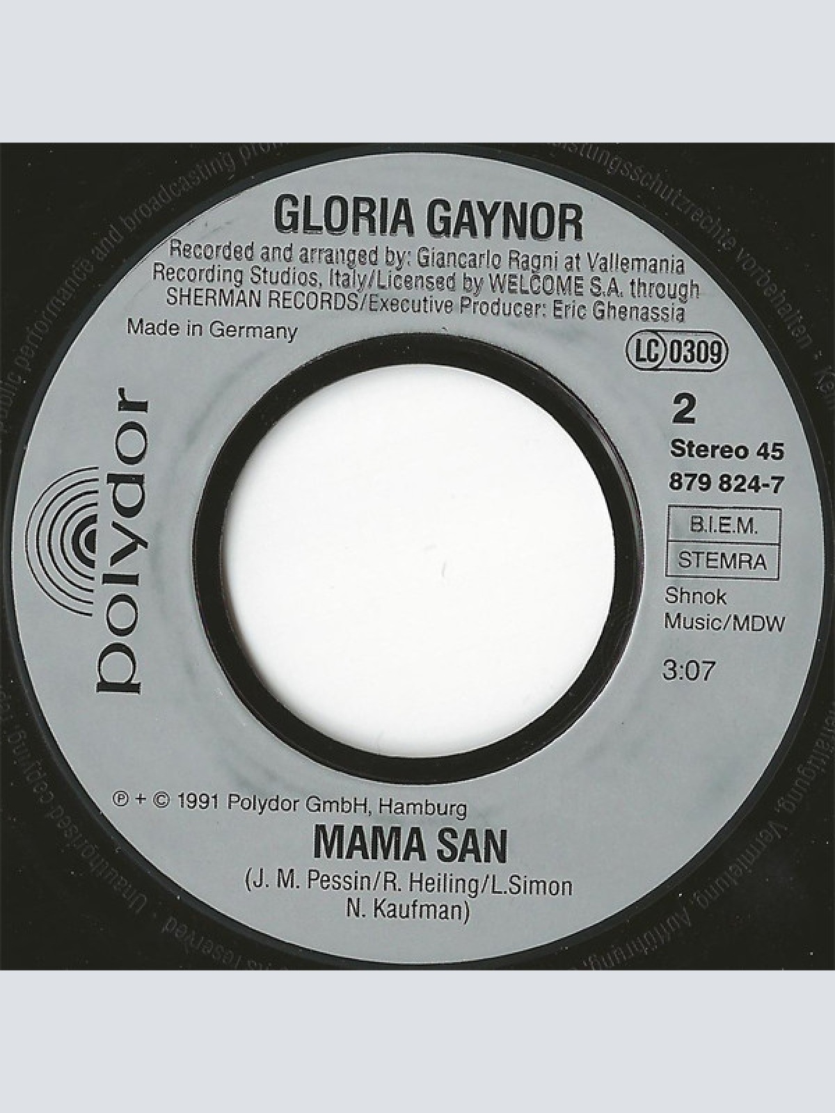 Vinyl / Gloria Gaynor - Reach Out I'll Be There (Arranged+Mixed By Black Box)