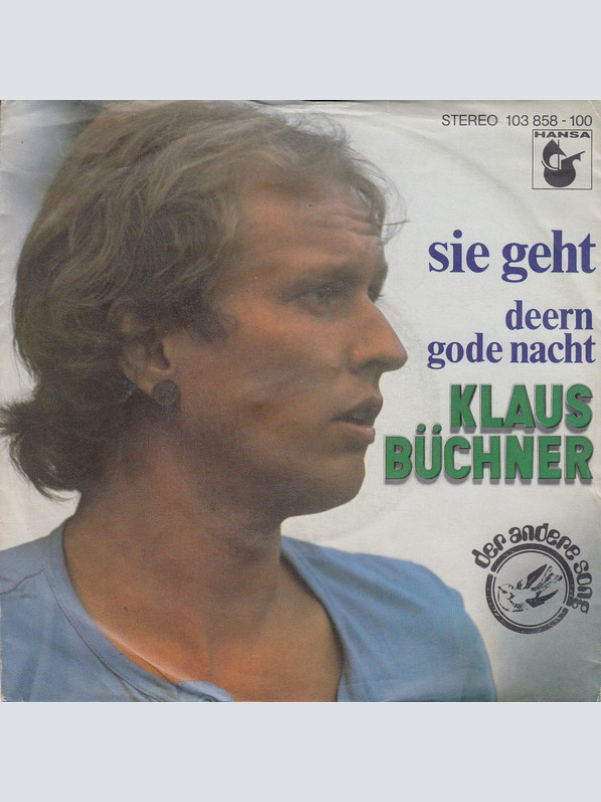 Vinyl / Klaus Büchner - Sie Geht