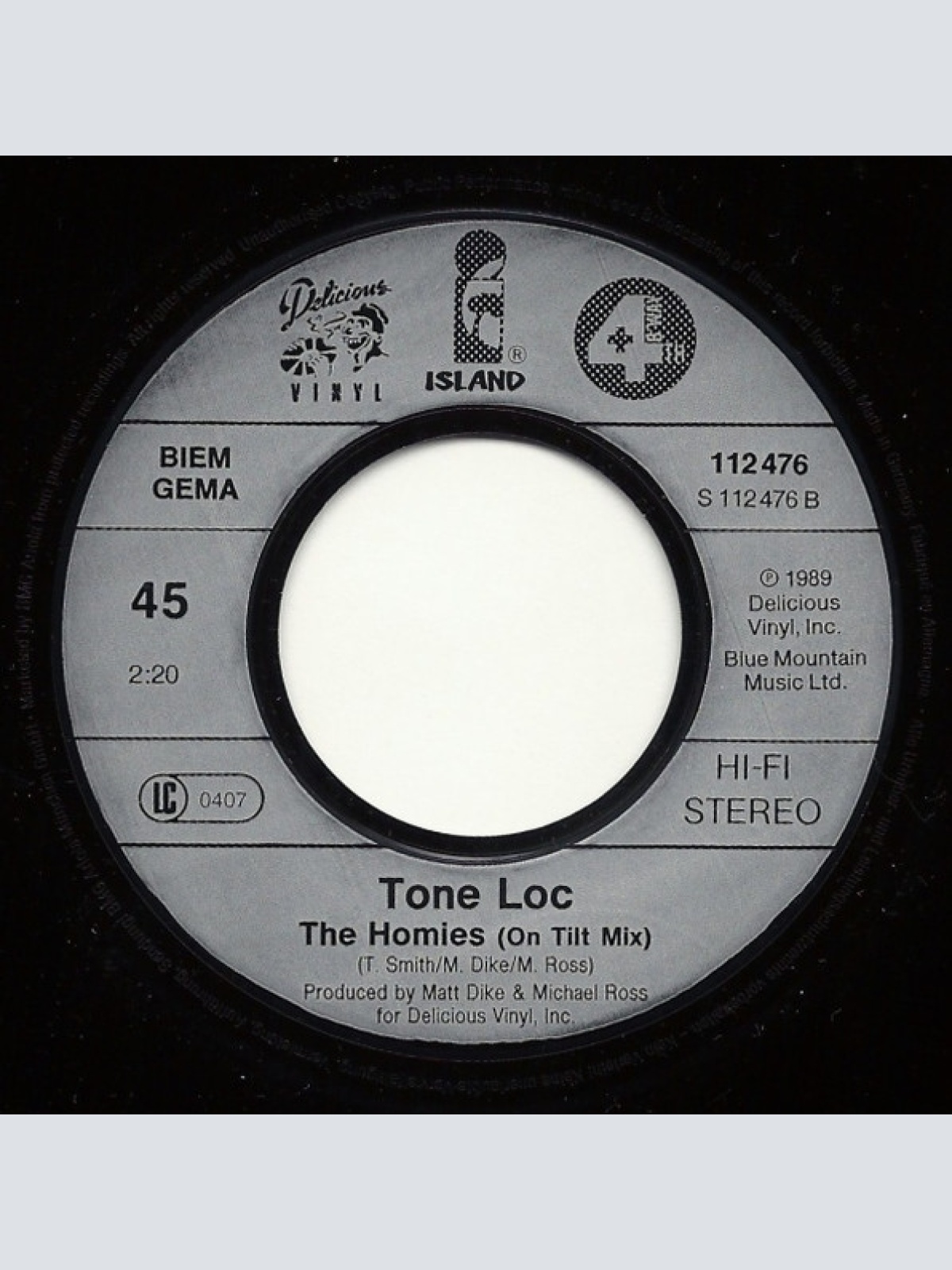 Vinyl / Tone-Loc* - I Got It Goin' On