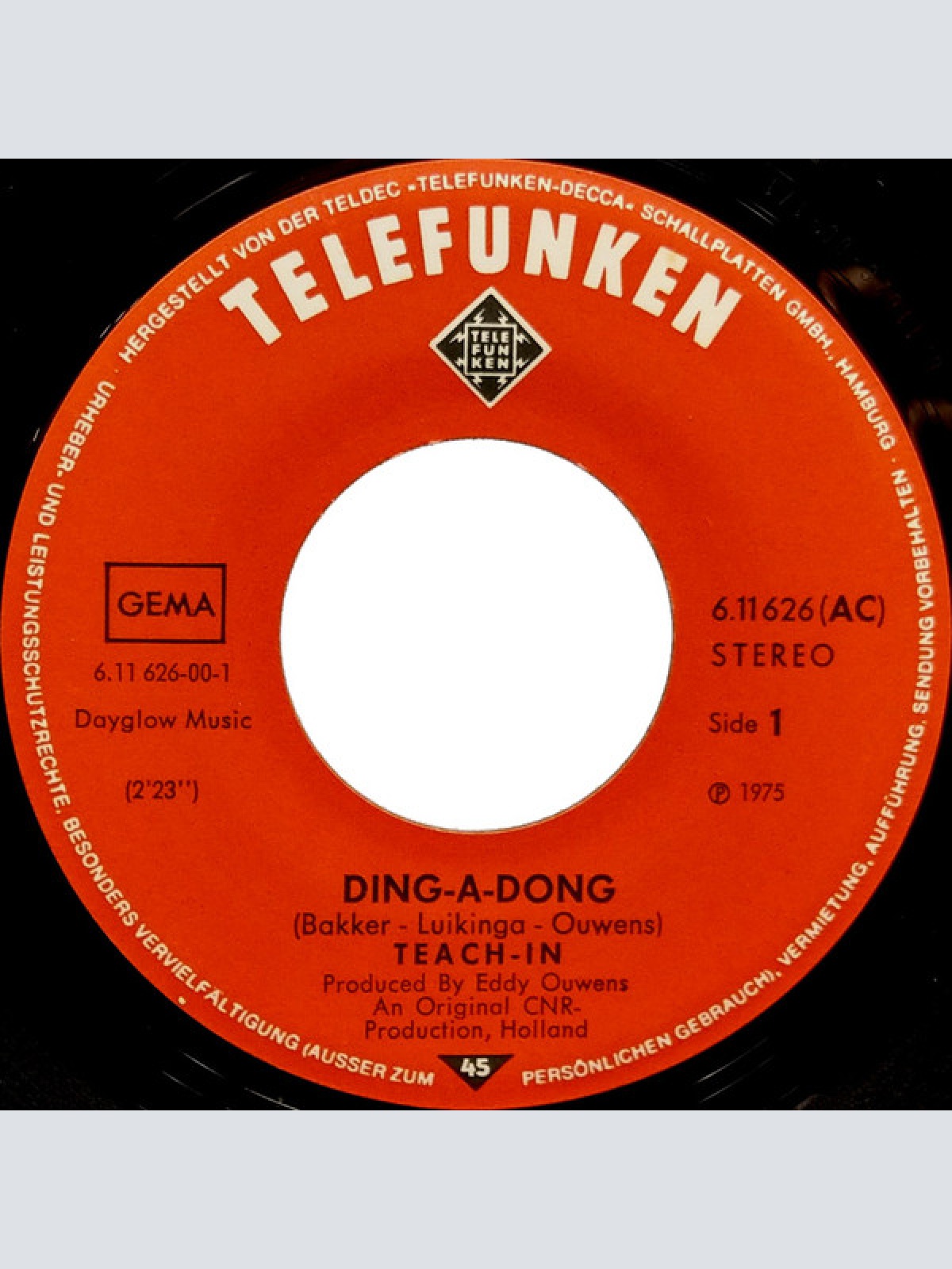 Vinyl / Teach-In - Ding-A-Dong