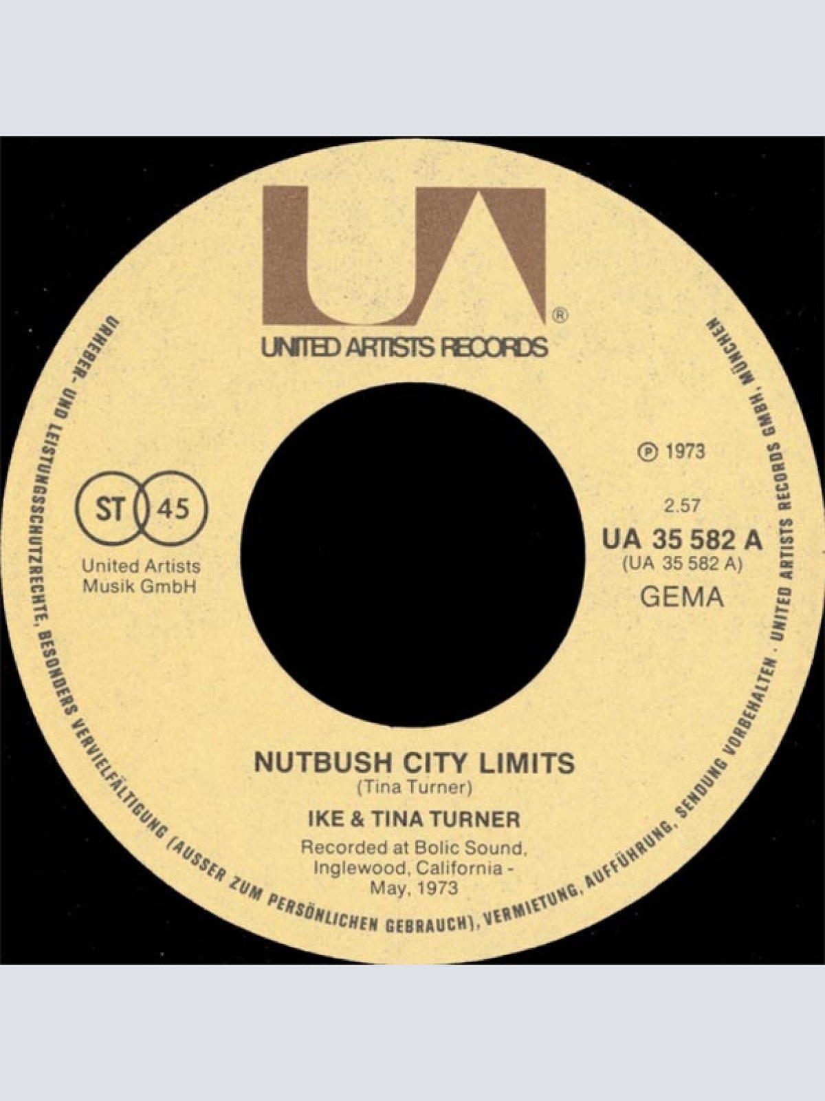 Vinyl / Ike & Tina Turner - Nutbush City Limits / Help Him