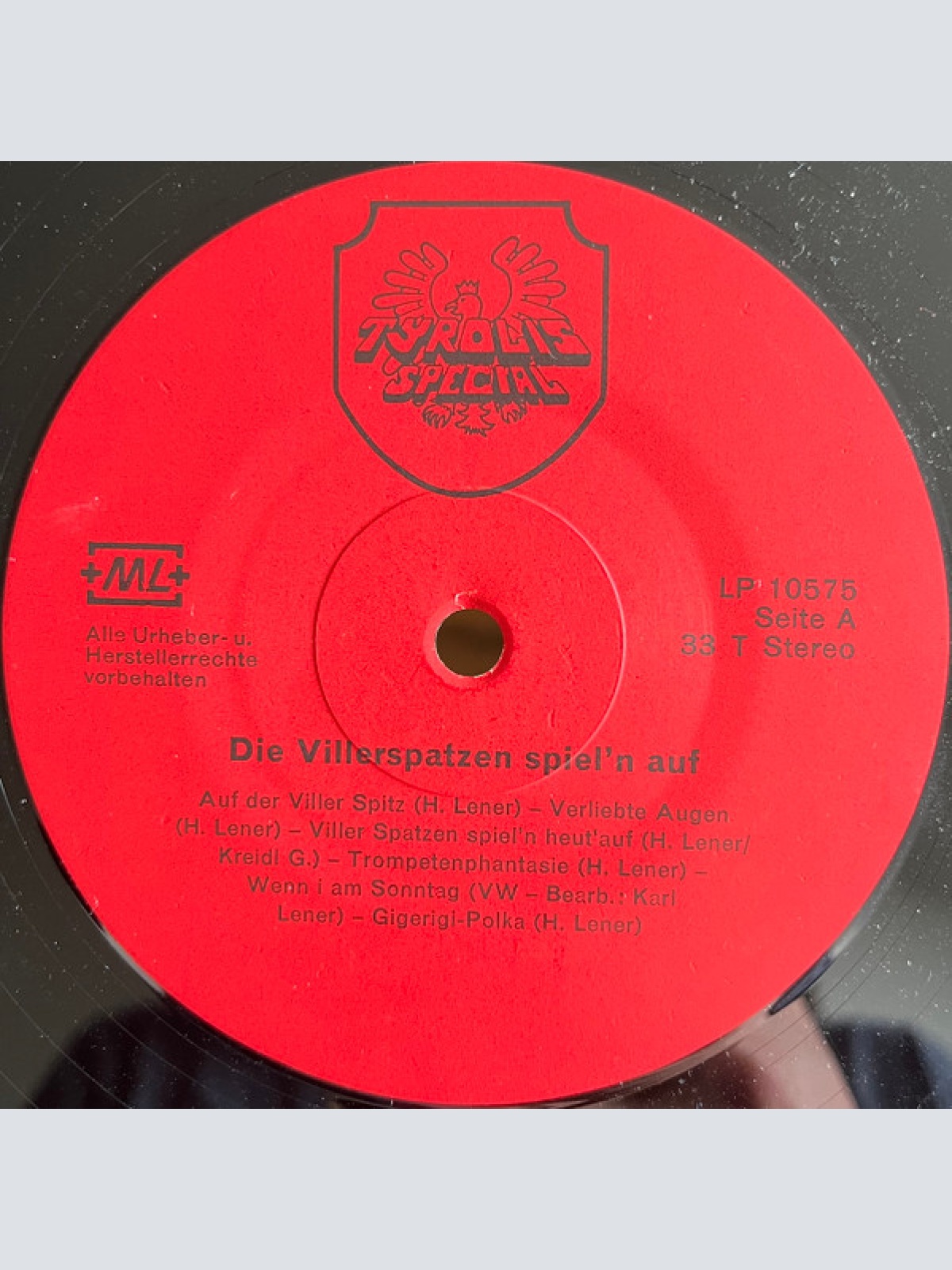 Vinyl / Viller Spatzen - Spiel'n Heut' Auf