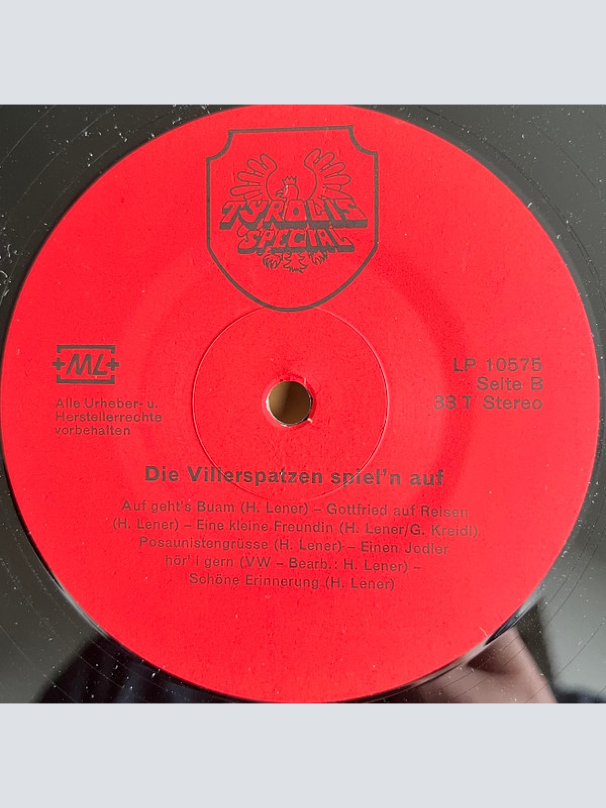 Vinyl / Viller Spatzen - Spiel'n Heut' Auf