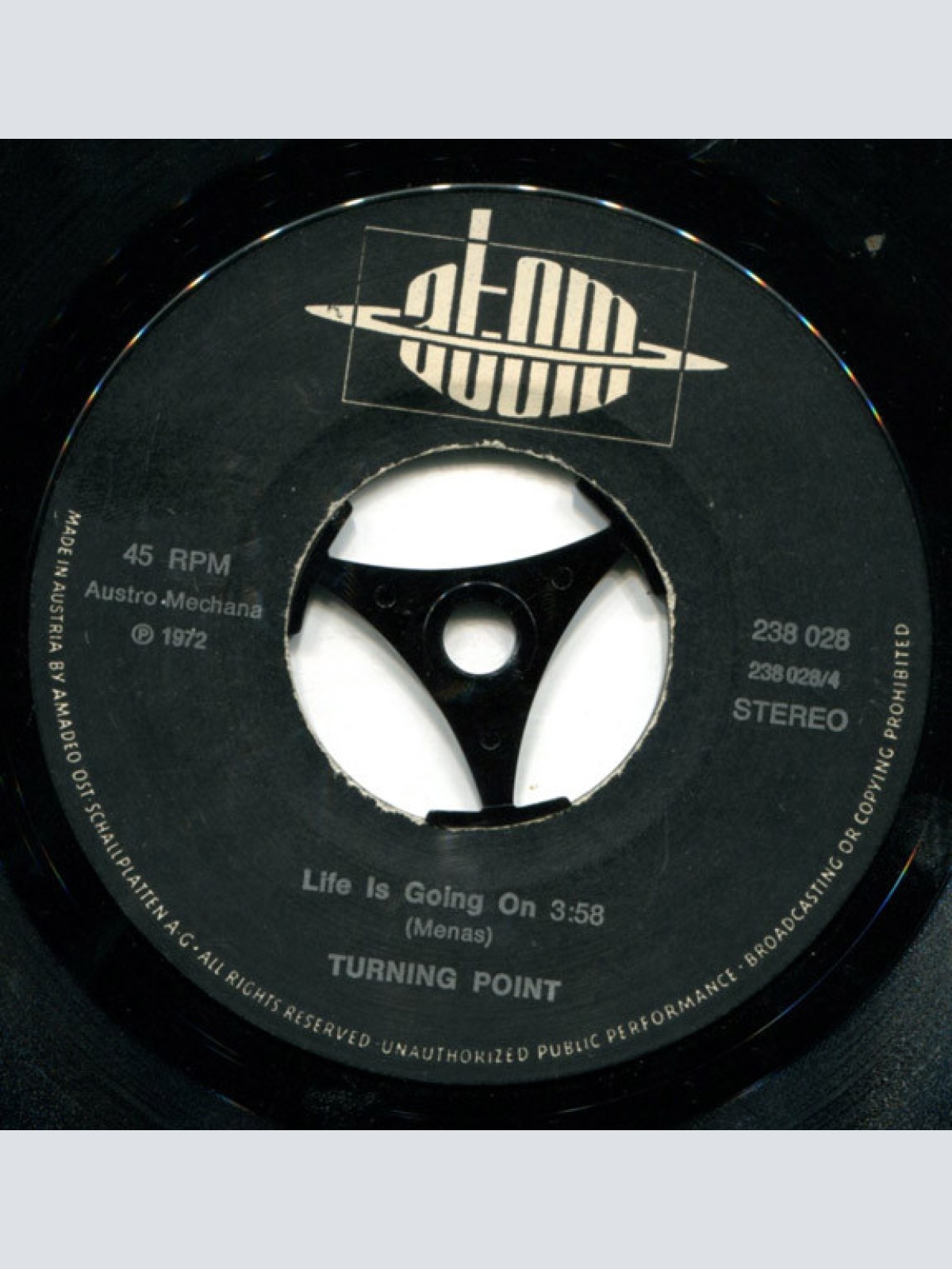 Vinyl / Turning Point (4) - Visions / Life Is Going On