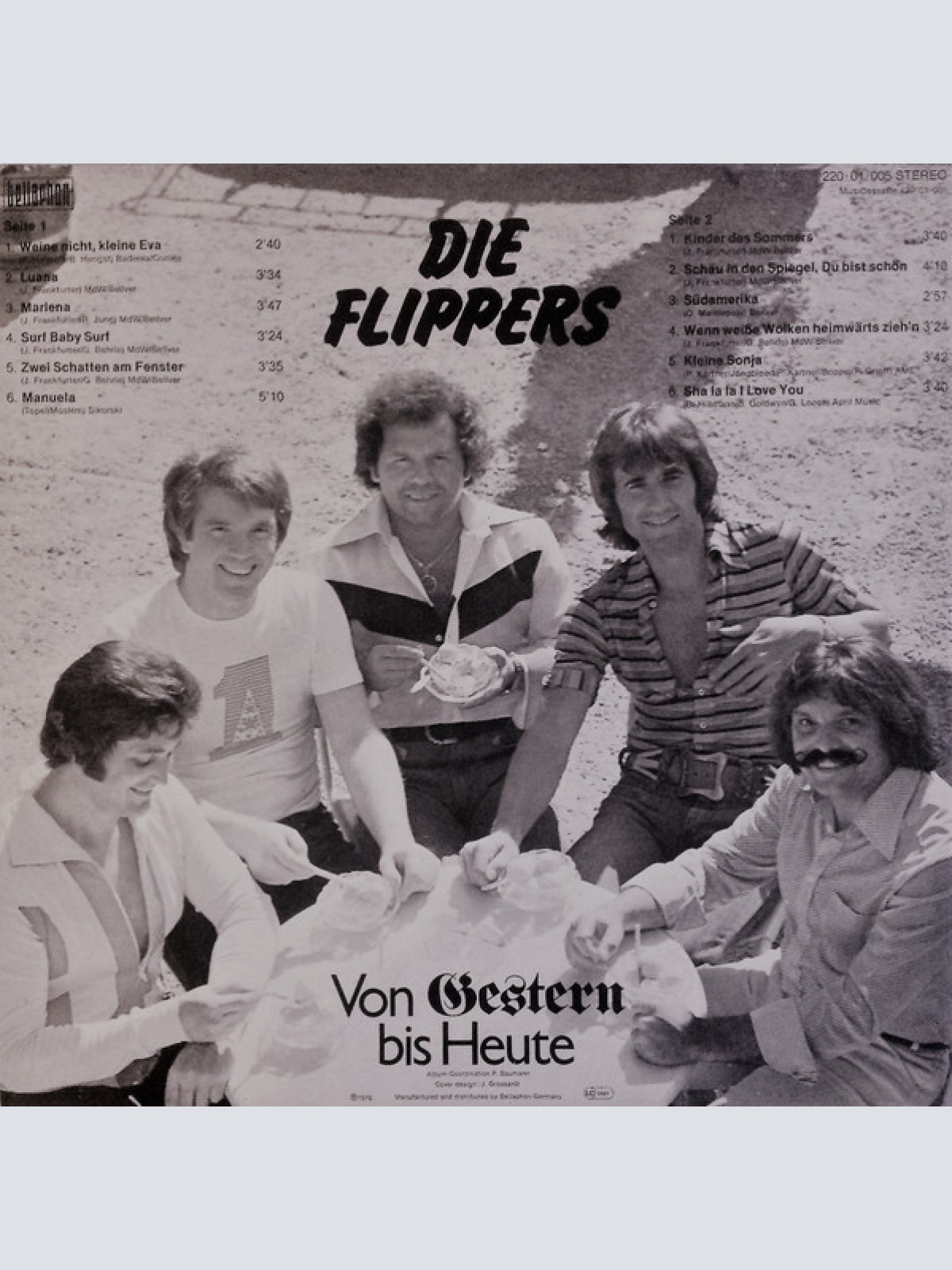 Vinyl / Die Flippers - Von Gestern Bis Heute