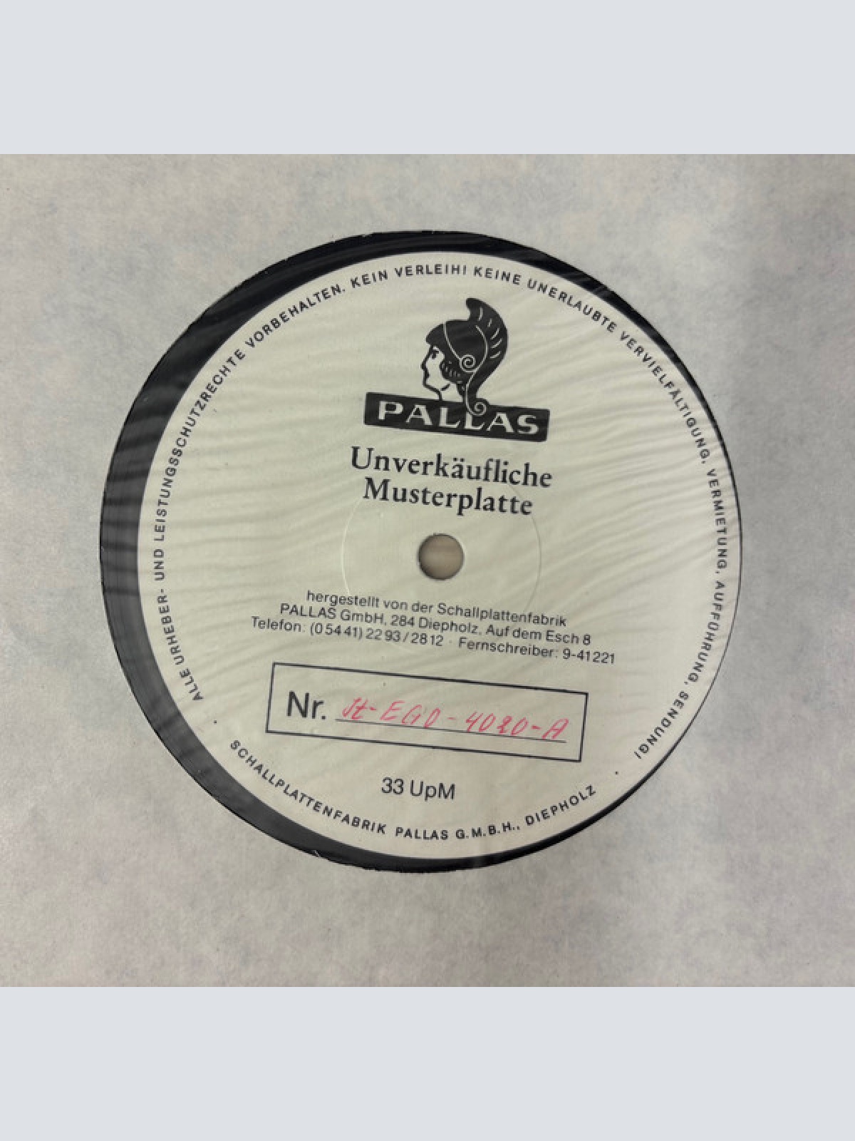 Vinyl / Sigi Busch, Alexander Sputh - A New Way Of Living