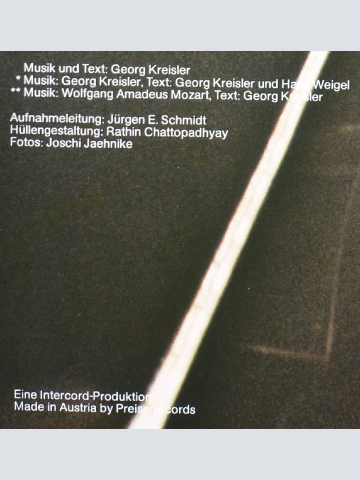 Vinyl / Georg Kreisler - Everblacks Zwei