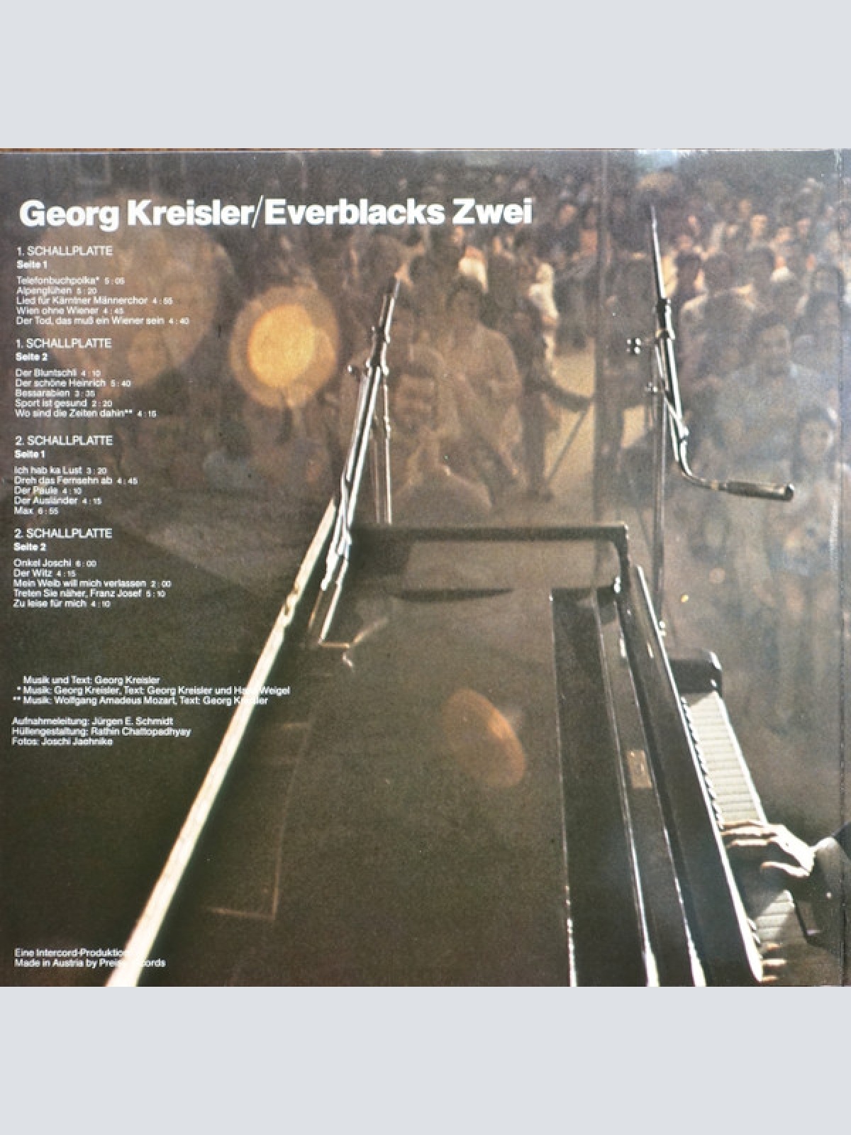 Vinyl / Georg Kreisler - Everblacks Zwei