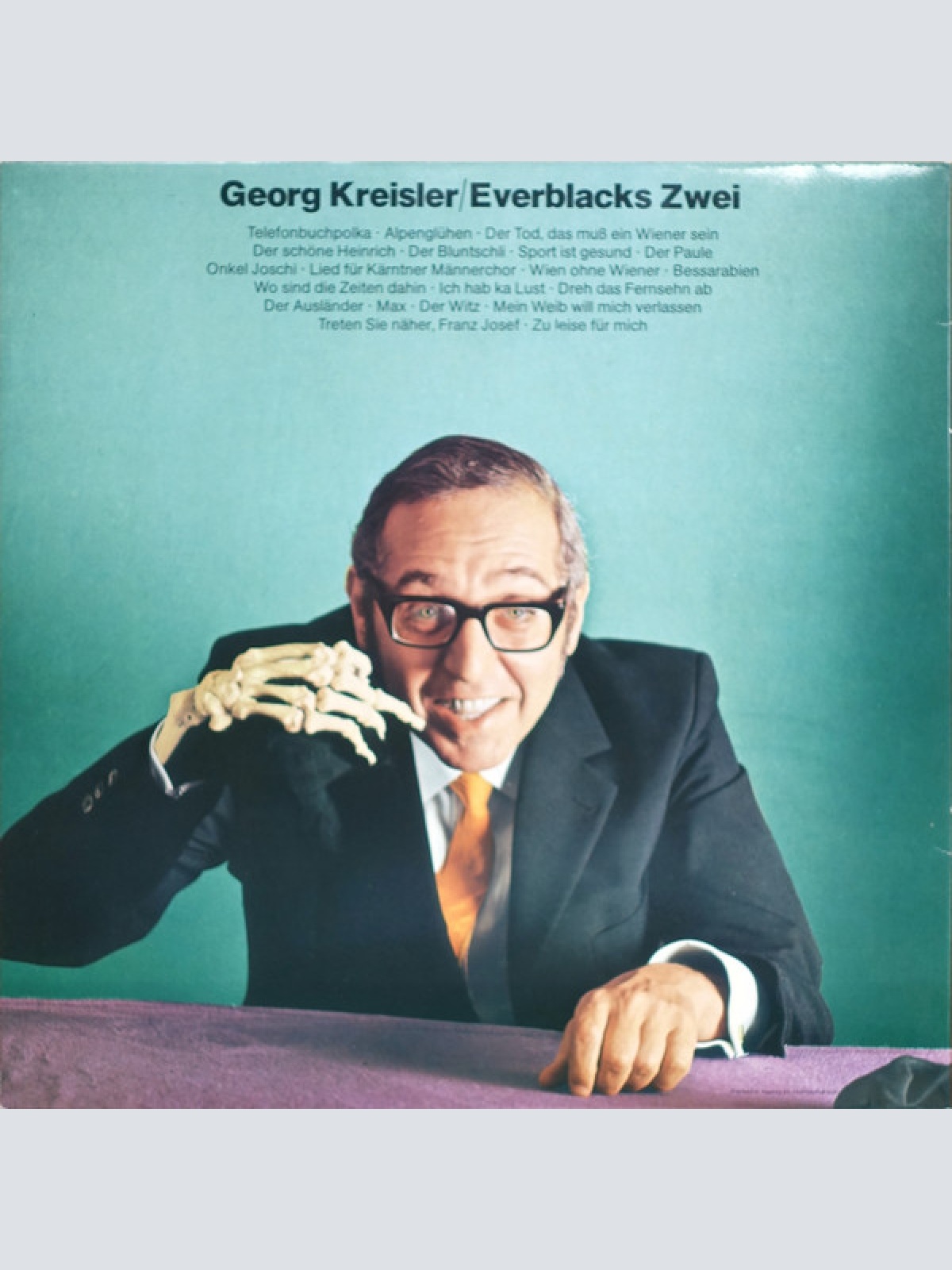 Vinyl / Georg Kreisler - Everblacks Zwei