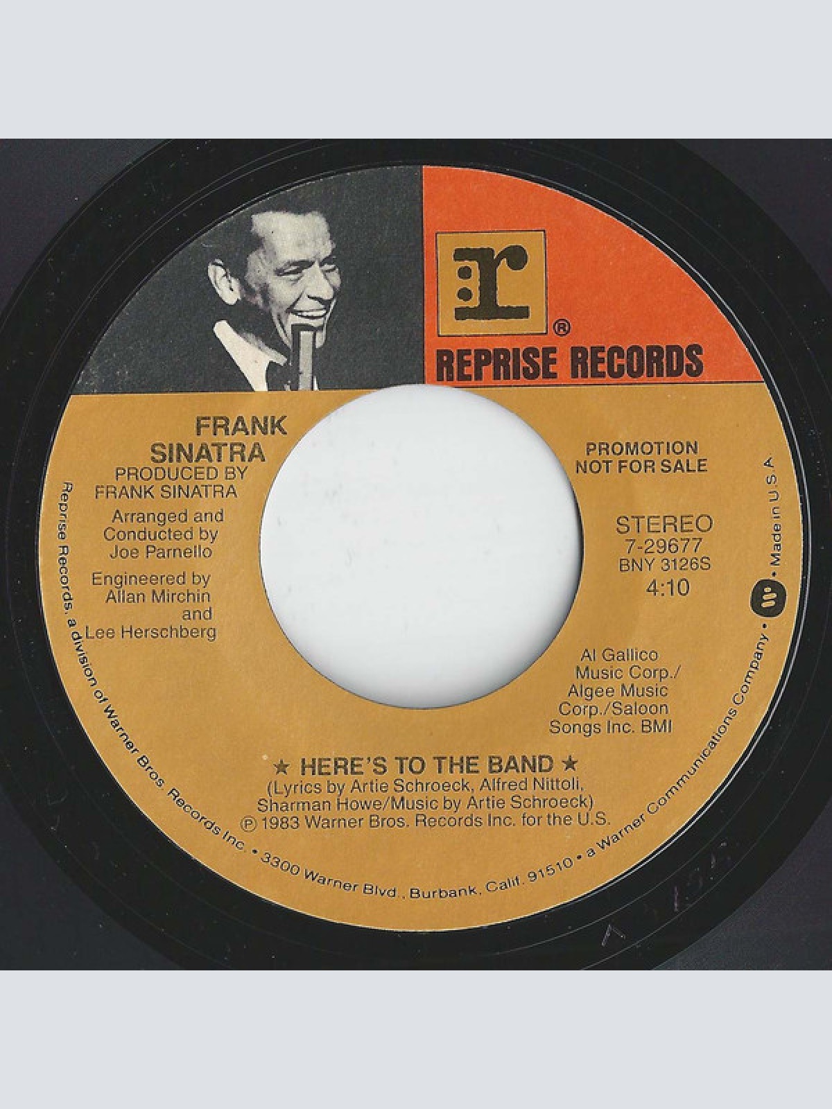 Vinyl / Frank Sinatra - Here's To The Band
