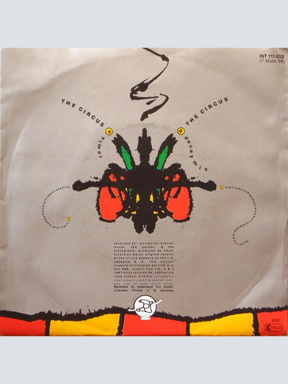 Vinyl / Erasure - The Circus (Remix)