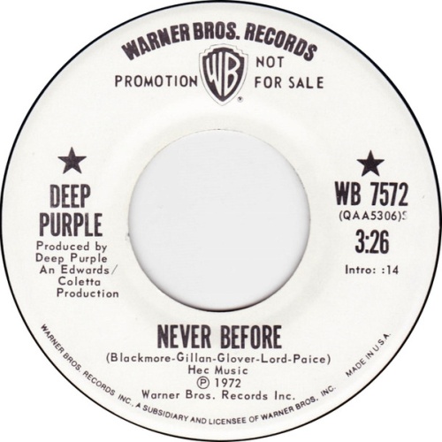 Vinyl / Deep Purple - Never Before