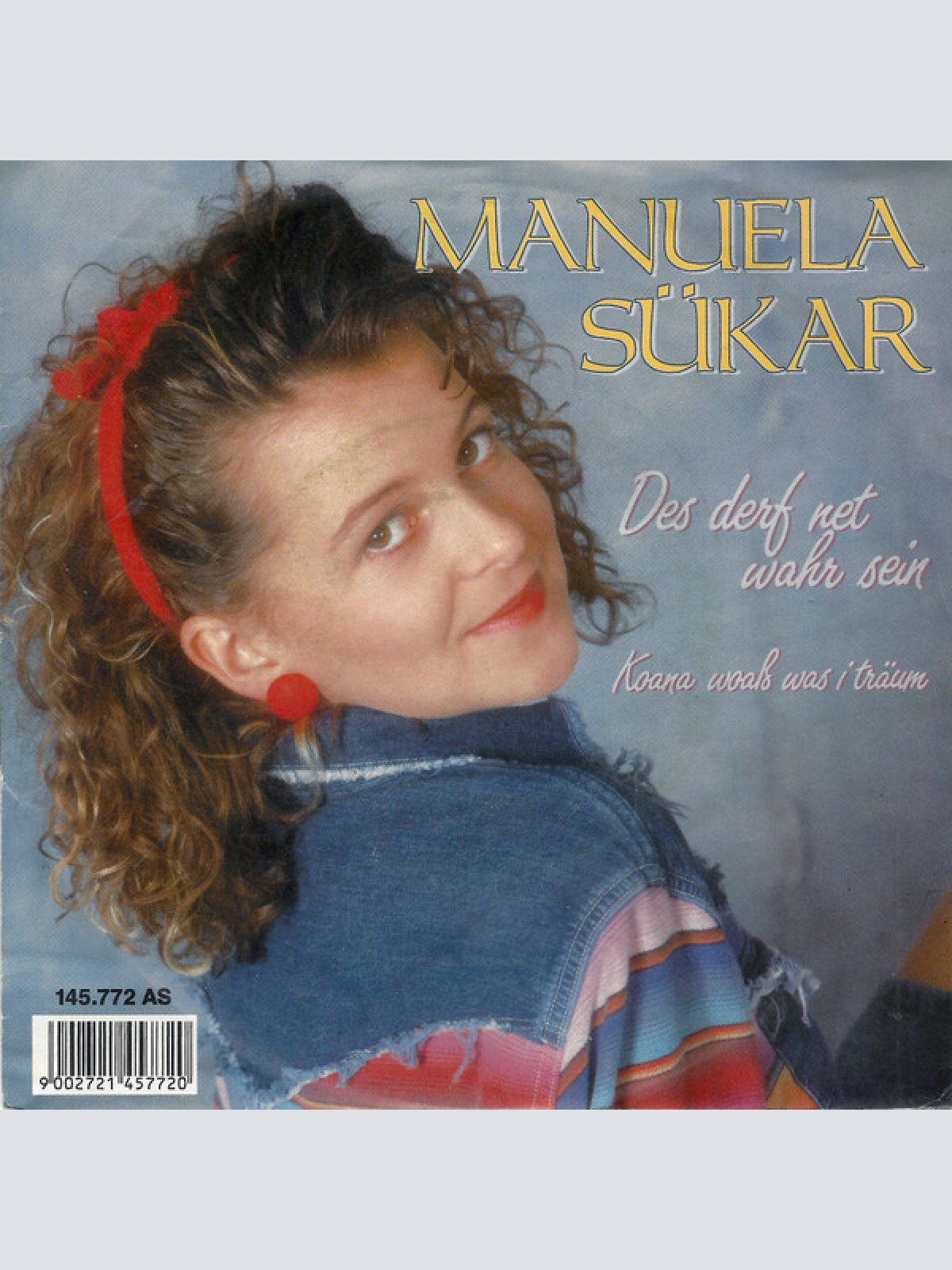 Vinyl / Manuela Sükar - Des Derf Net Wahr Sein