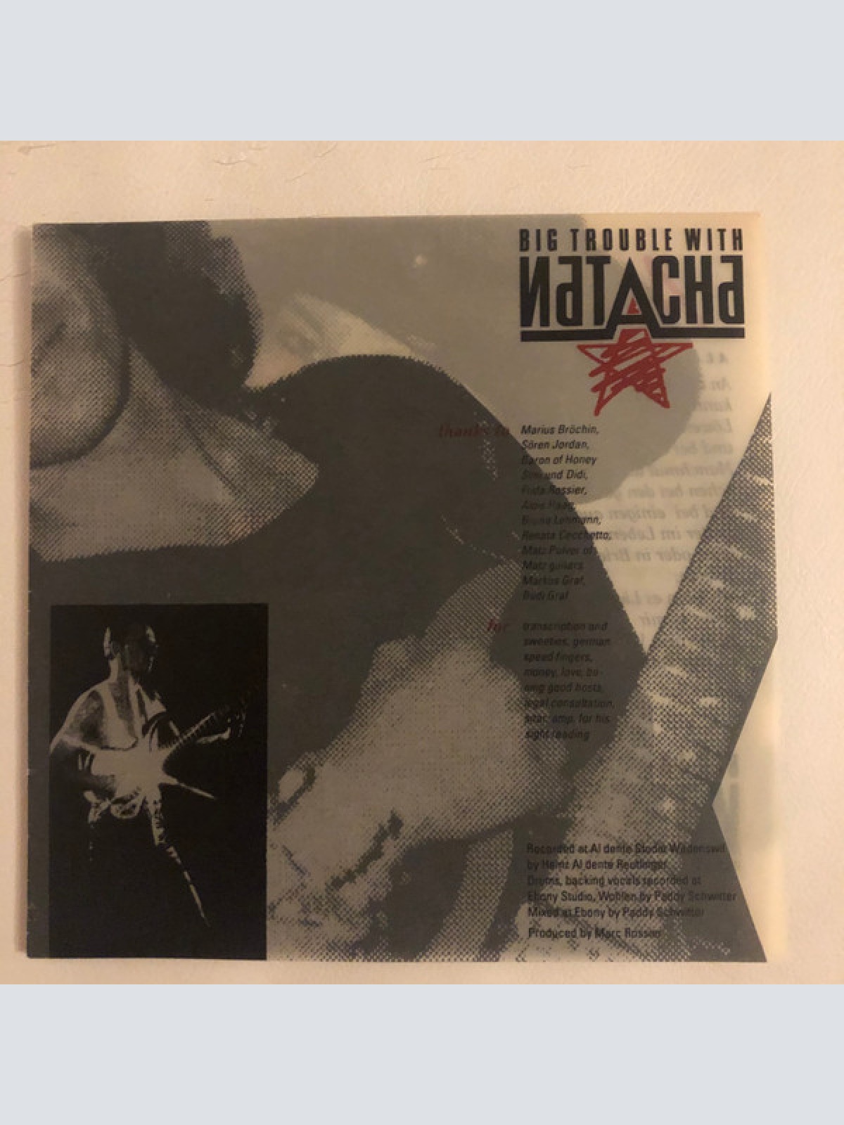 Vinyl / Big Trouble With Natacha - Line Of Fire
