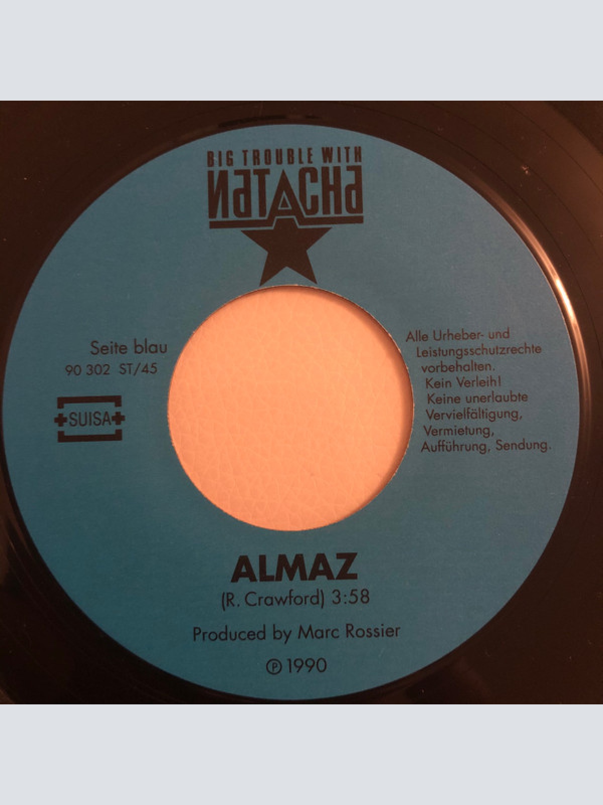 Vinyl / Big Trouble With Natacha - Line Of Fire