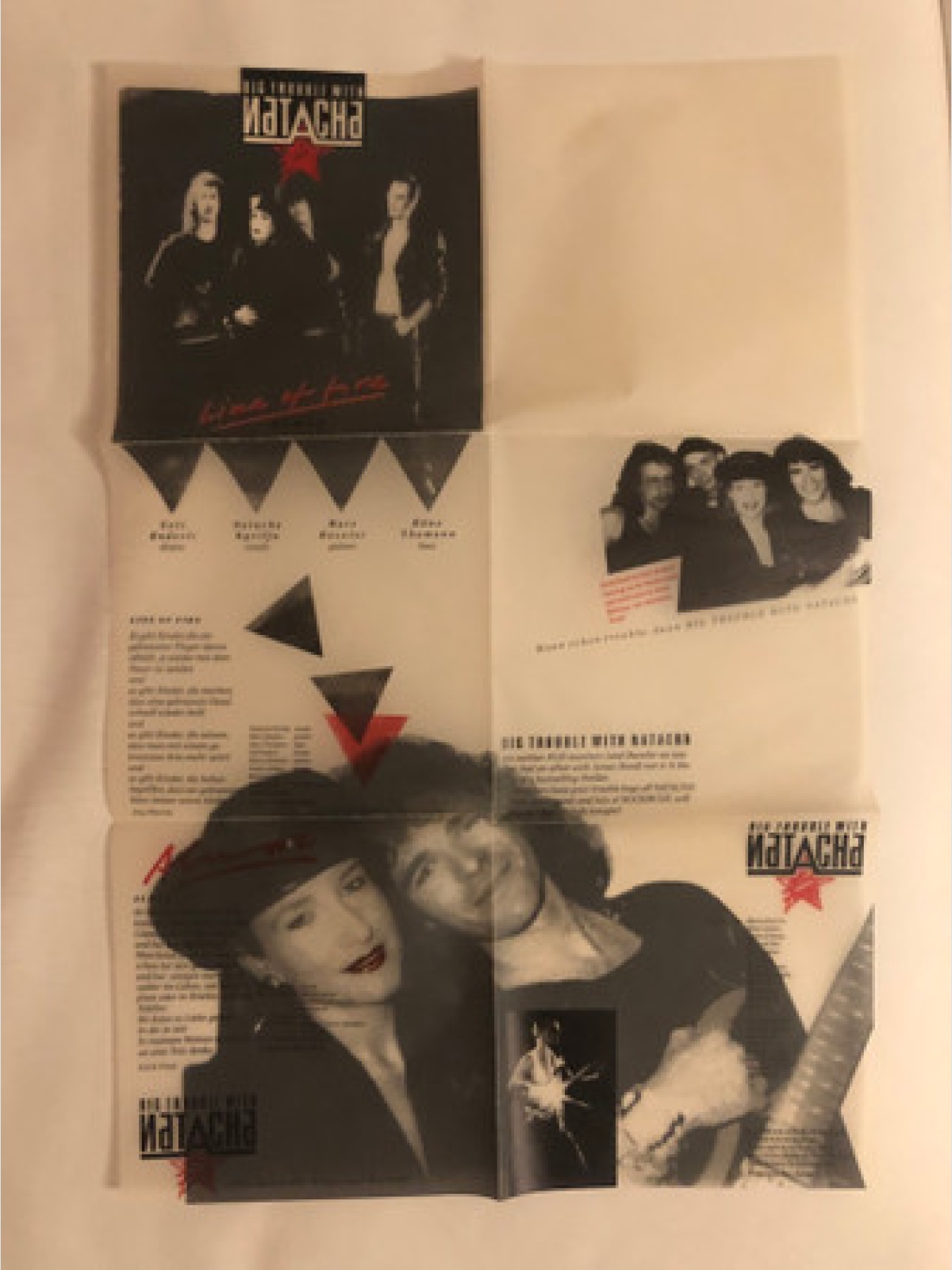 Vinyl / Big Trouble With Natacha - Line Of Fire