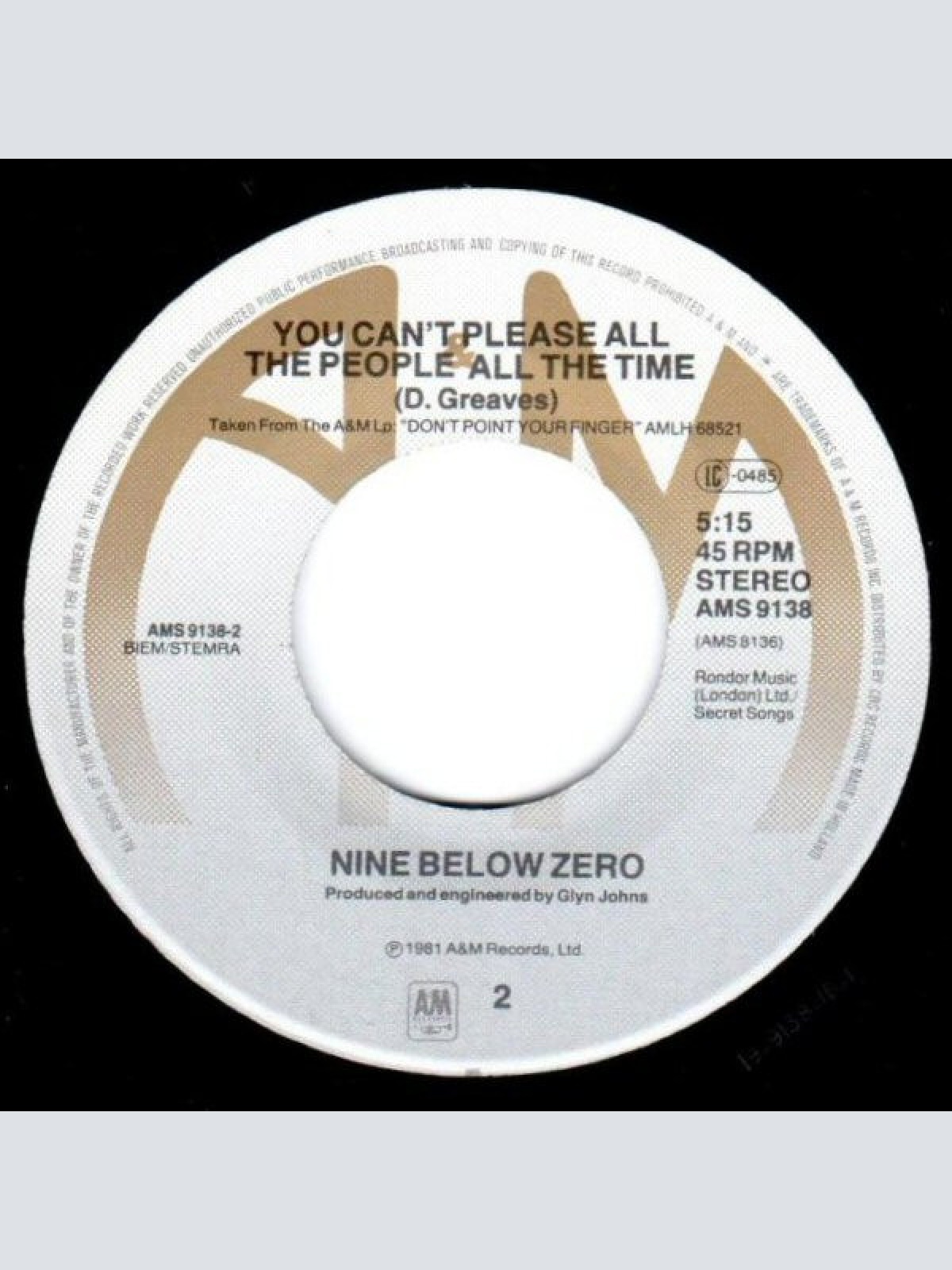 Vinyl / 9 Below Zero* - Helen