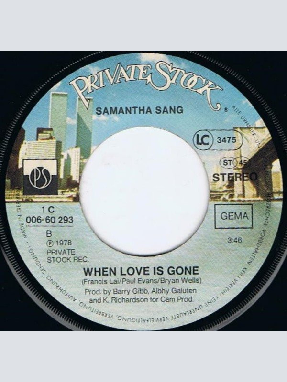 Vinyl / Samantha Sang - Emotions