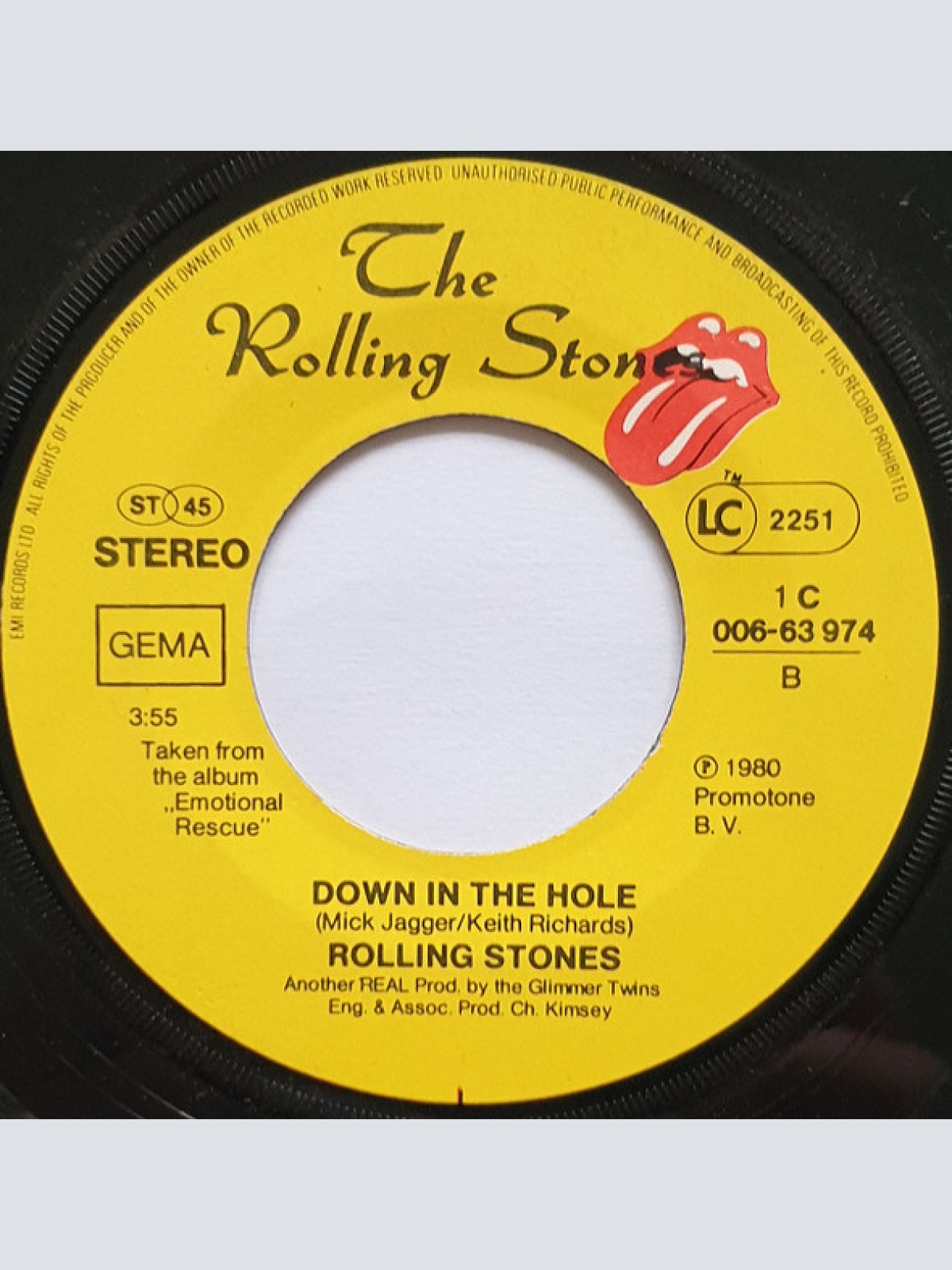 Vinyl / The Rolling Stones - Emotional Rescue