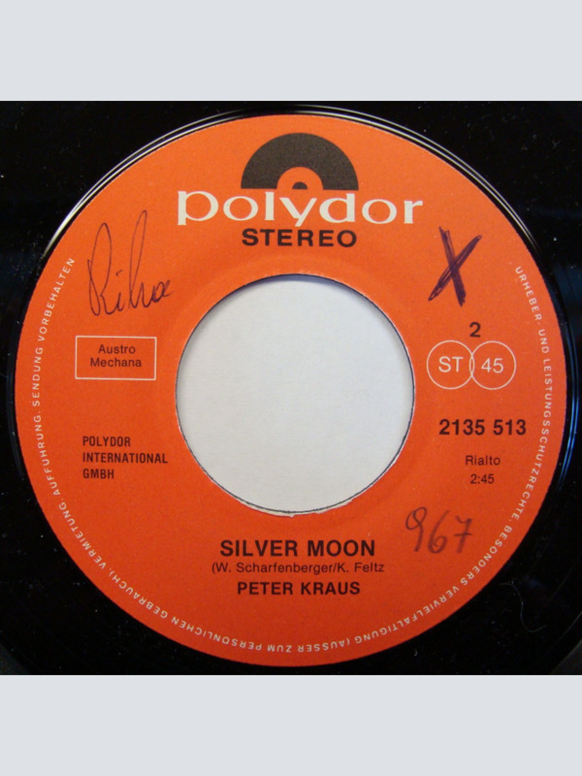 Vinyl / Peter Kraus - Sugar Baby