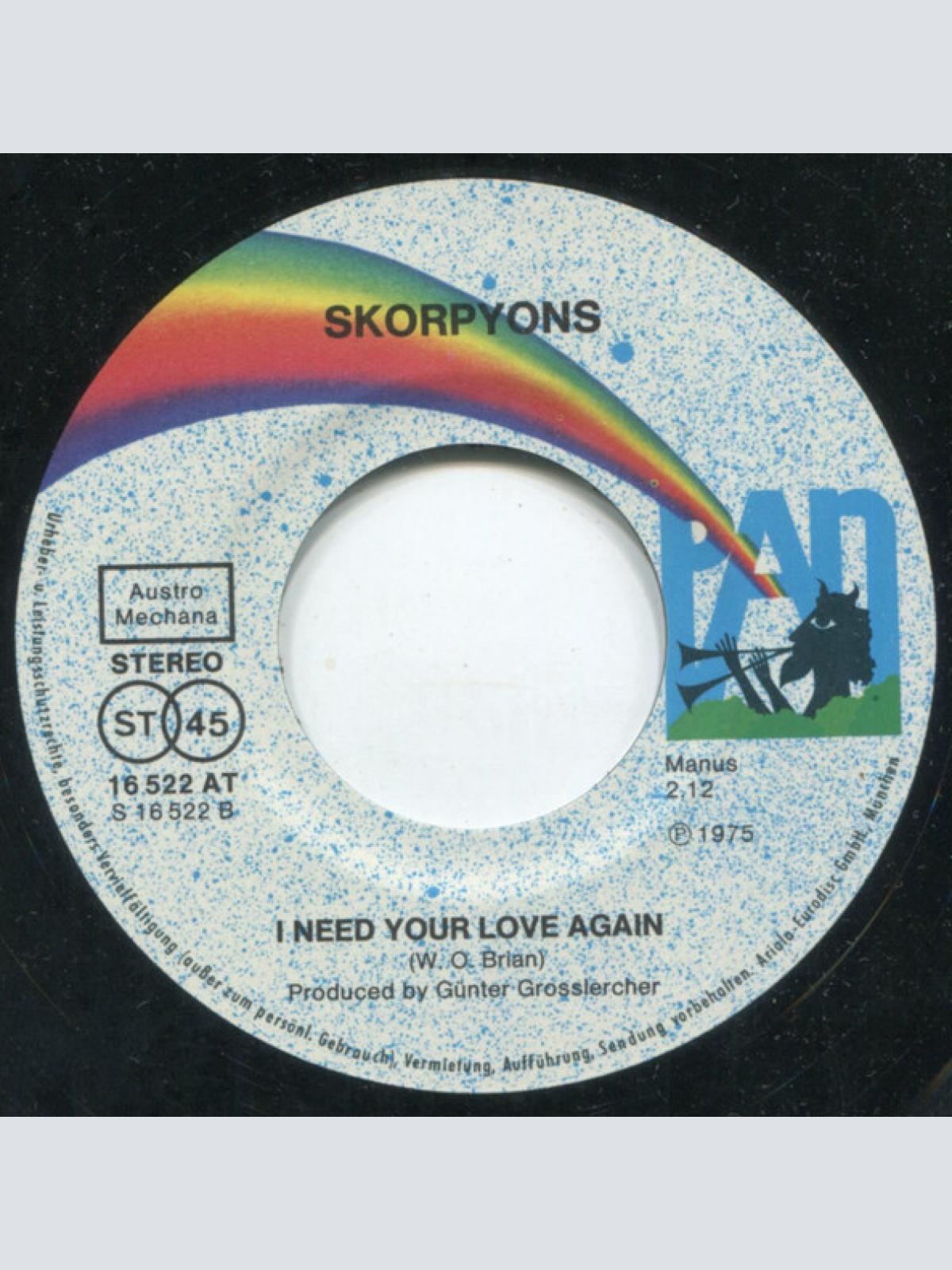 Vinyl / Skorpyons* - Everybody's Talkin'