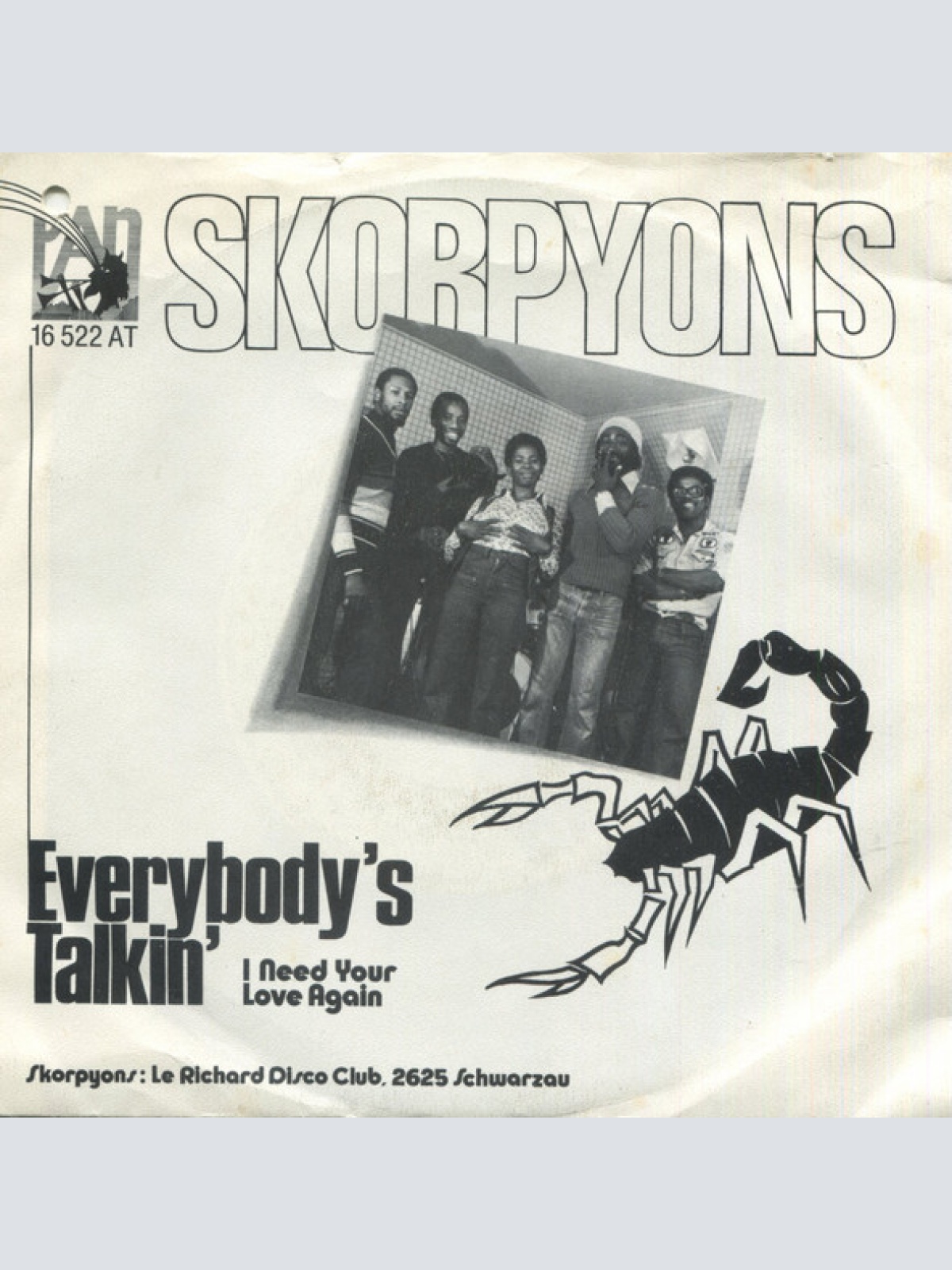Vinyl / Skorpyons* - Everybody's Talkin'