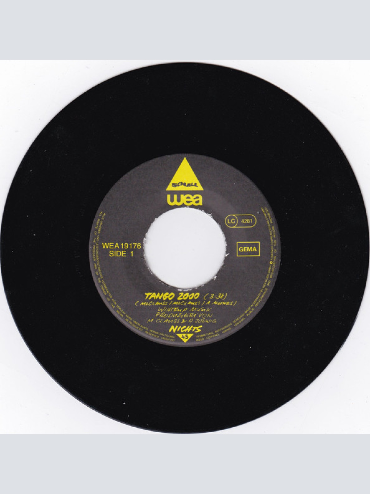 Vinyl / Nichts - Tango 2000