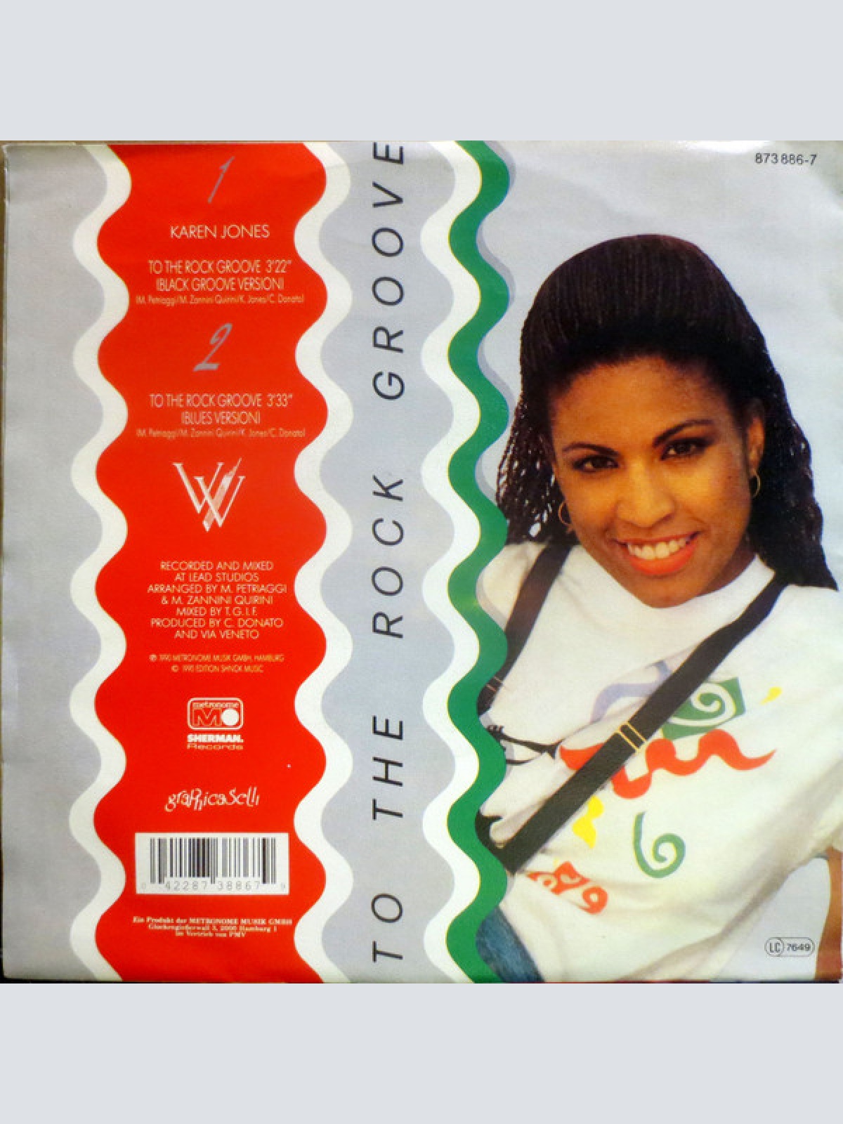 Vinyl / Karen Jones - To The Rock Groove